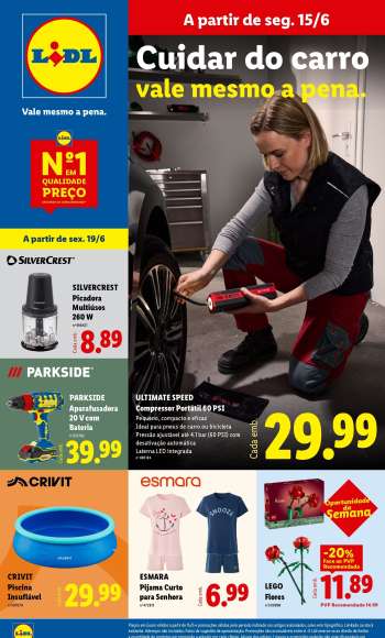 Folheto Lidl - 15.6.2026 - 19.6.2026.