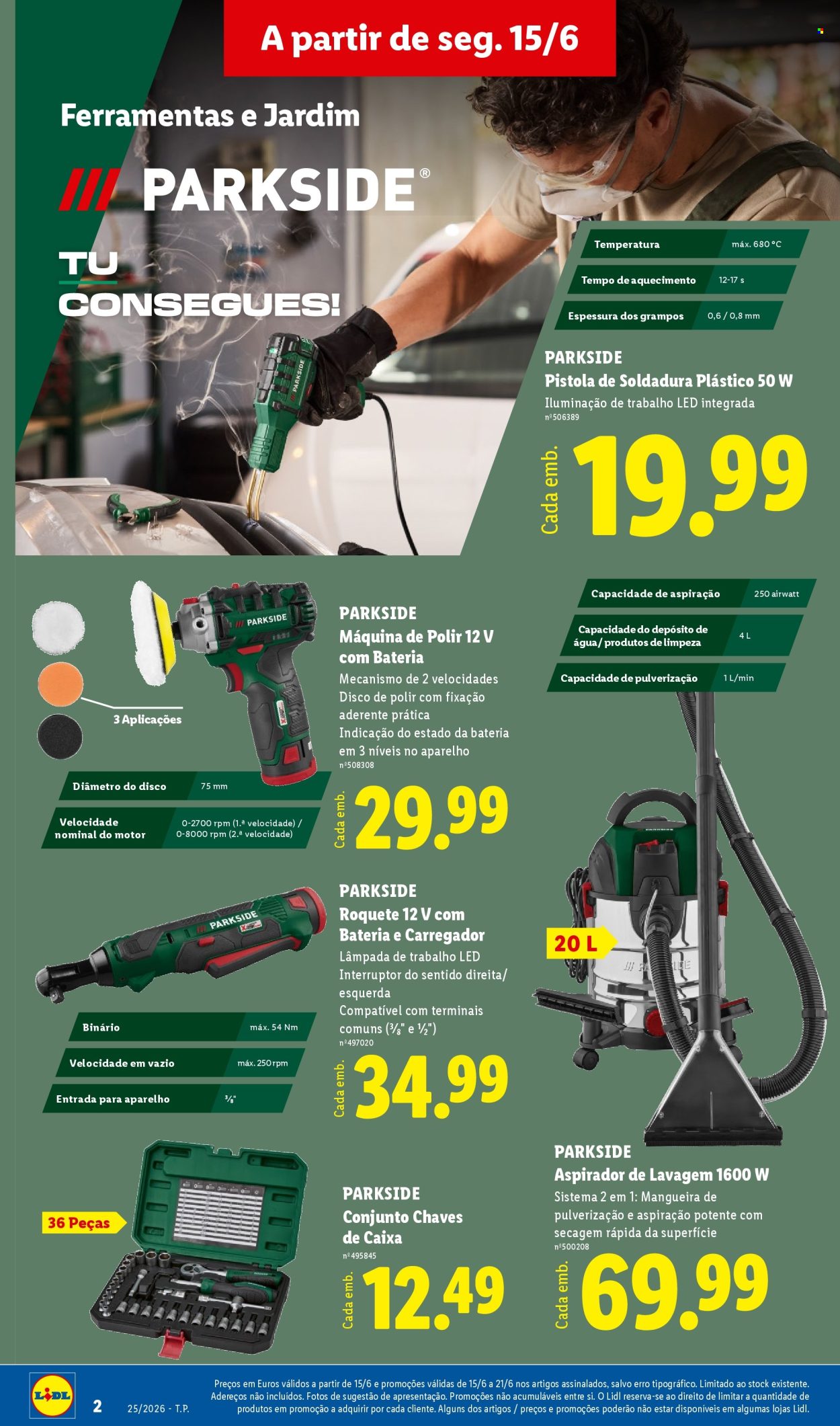 Folheto Lidl - 15.6.2026 - 19.6.2026. Página 2
