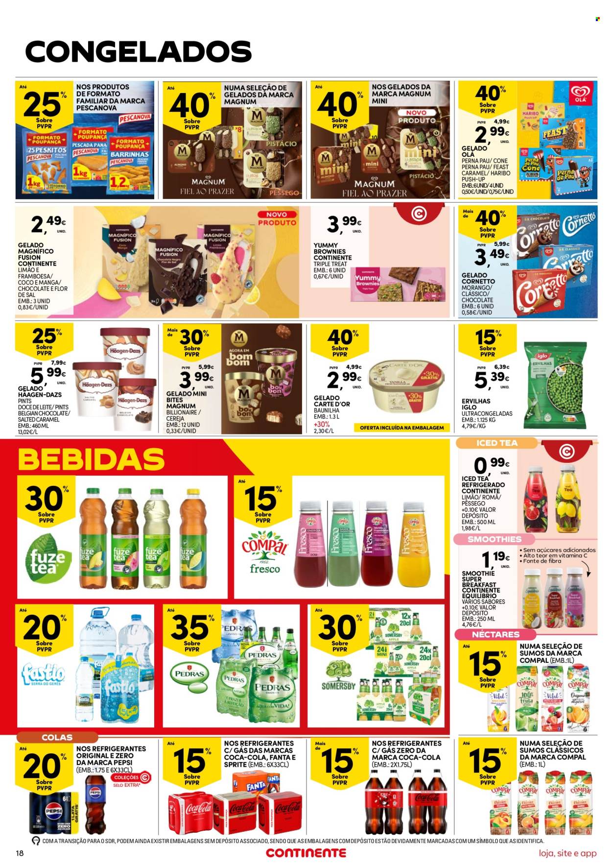 Folheto Continente Bom Dia - 16.6.2026 - 22.6.2026. Página 18