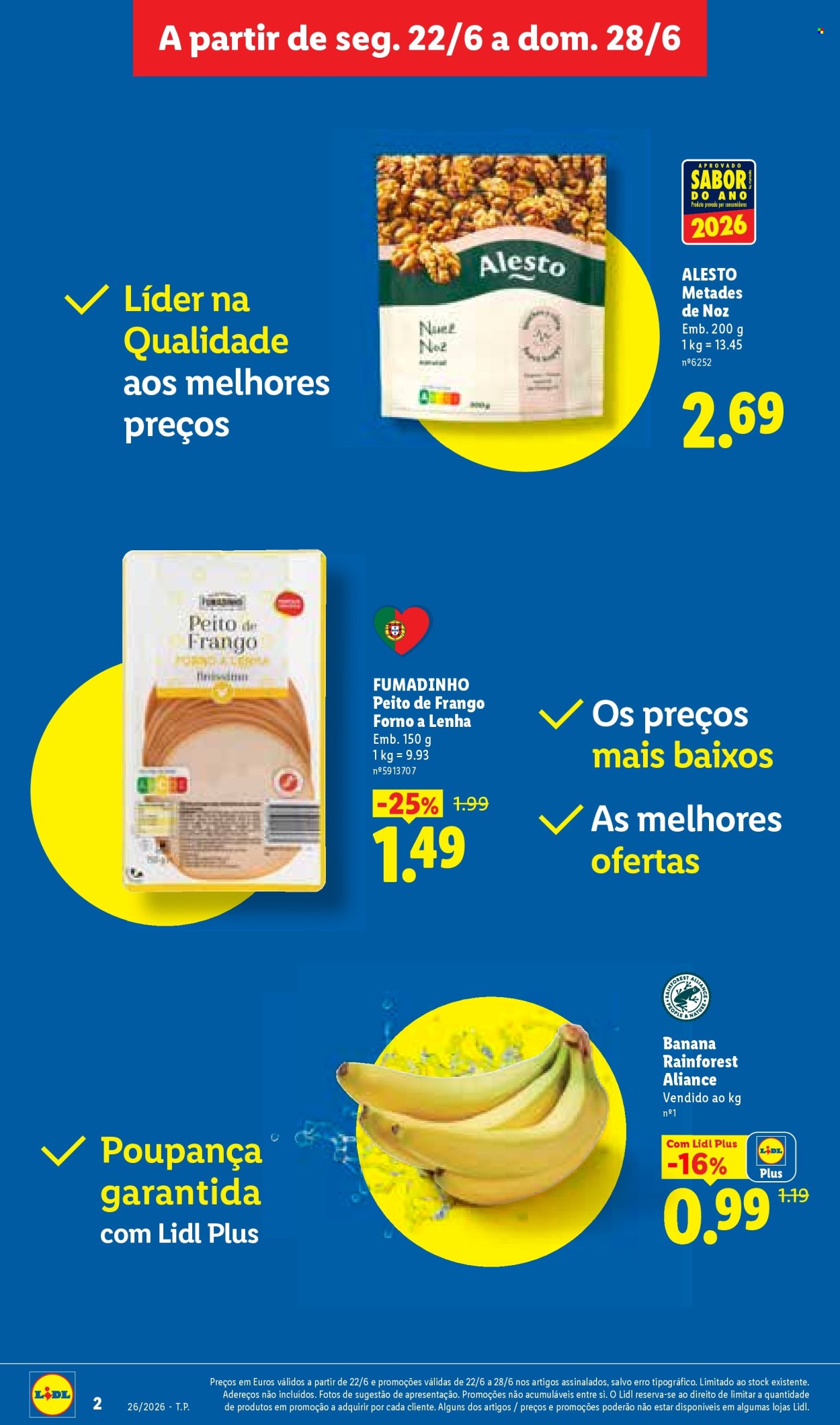 Folheto Lidl - 22.6.2026 - 28.6.2026. Página 2
