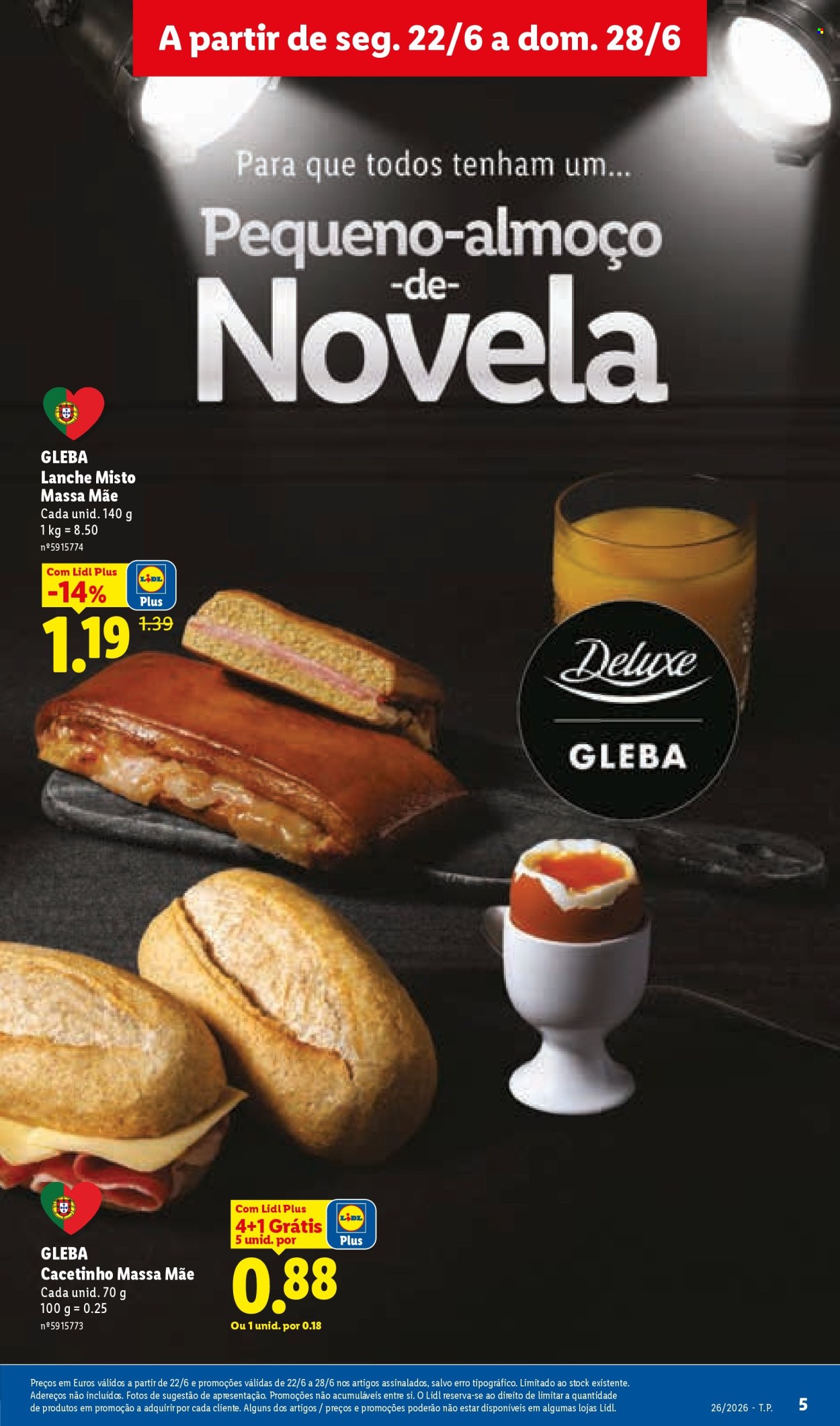 Folheto Lidl - 22.6.2026 - 28.6.2026. Página 5