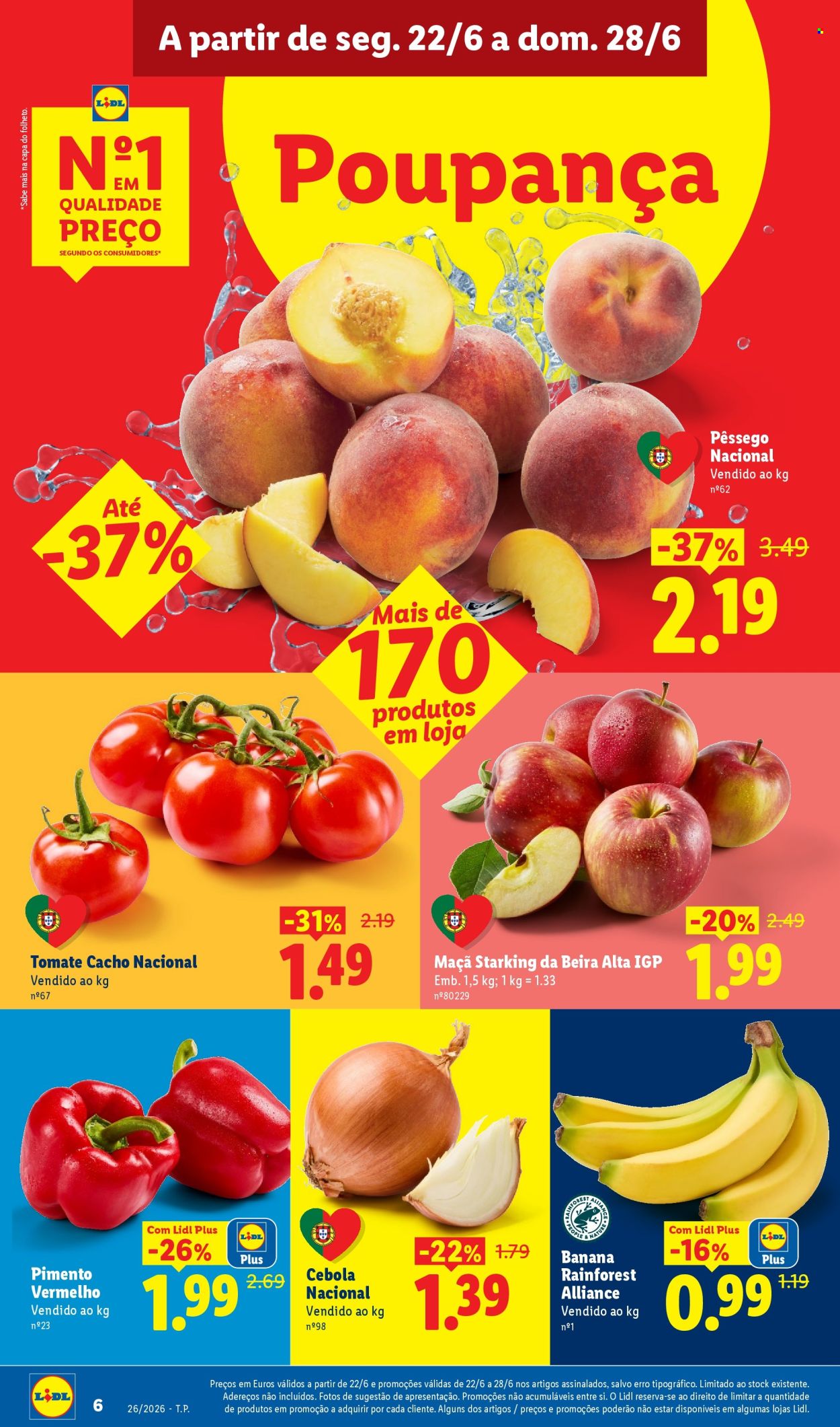 Folheto Lidl - 22.6.2026 - 28.6.2026. Página 6