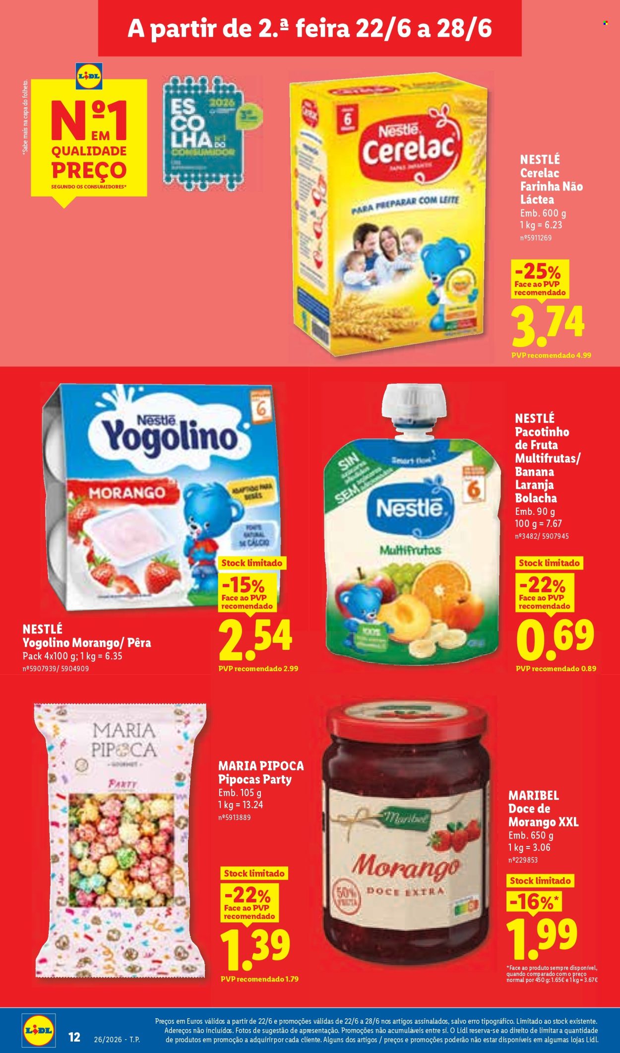 Folheto Lidl - 22.6.2026 - 28.6.2026. Página 12