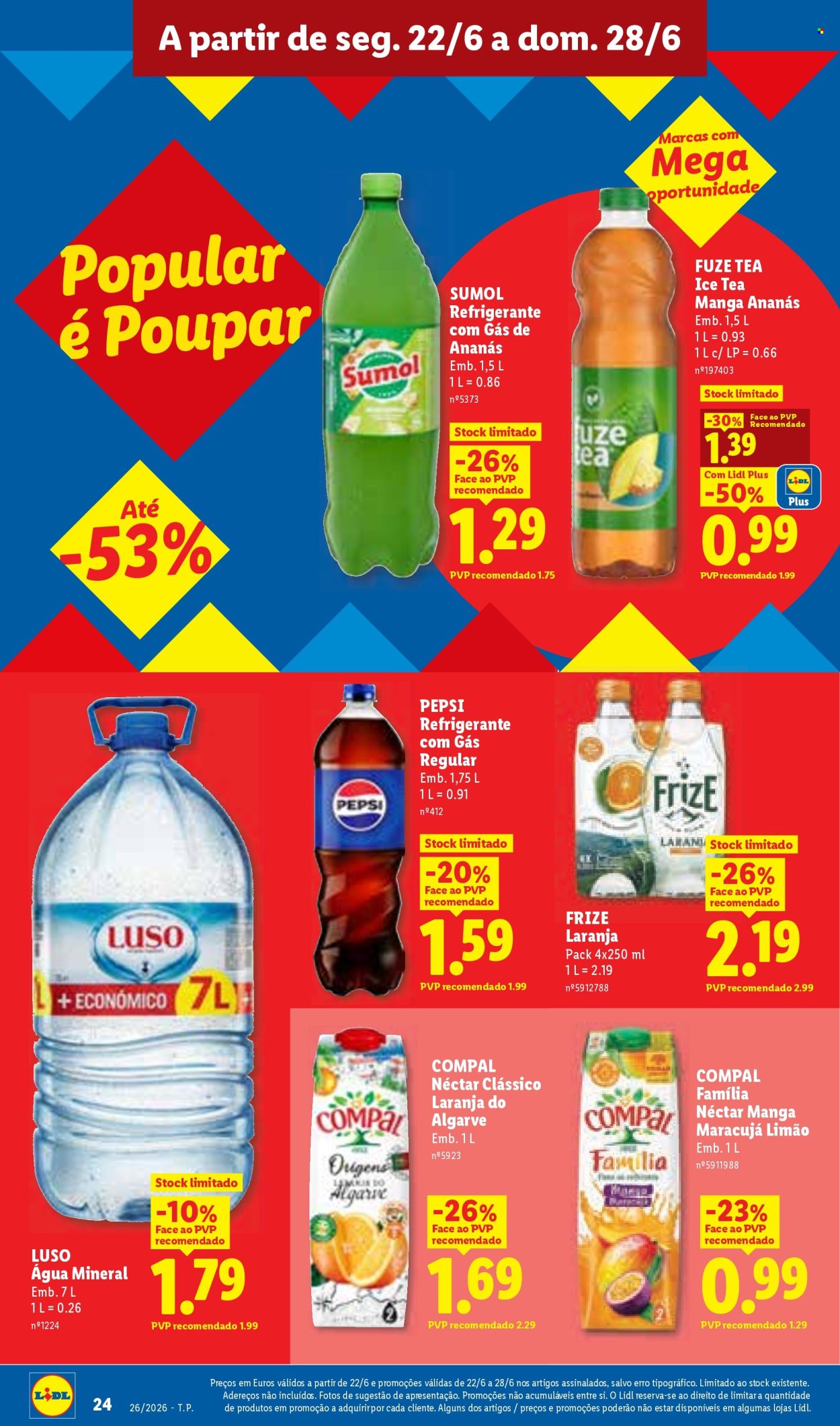 Folheto Lidl - 22.6.2026 - 28.6.2026. Página 24