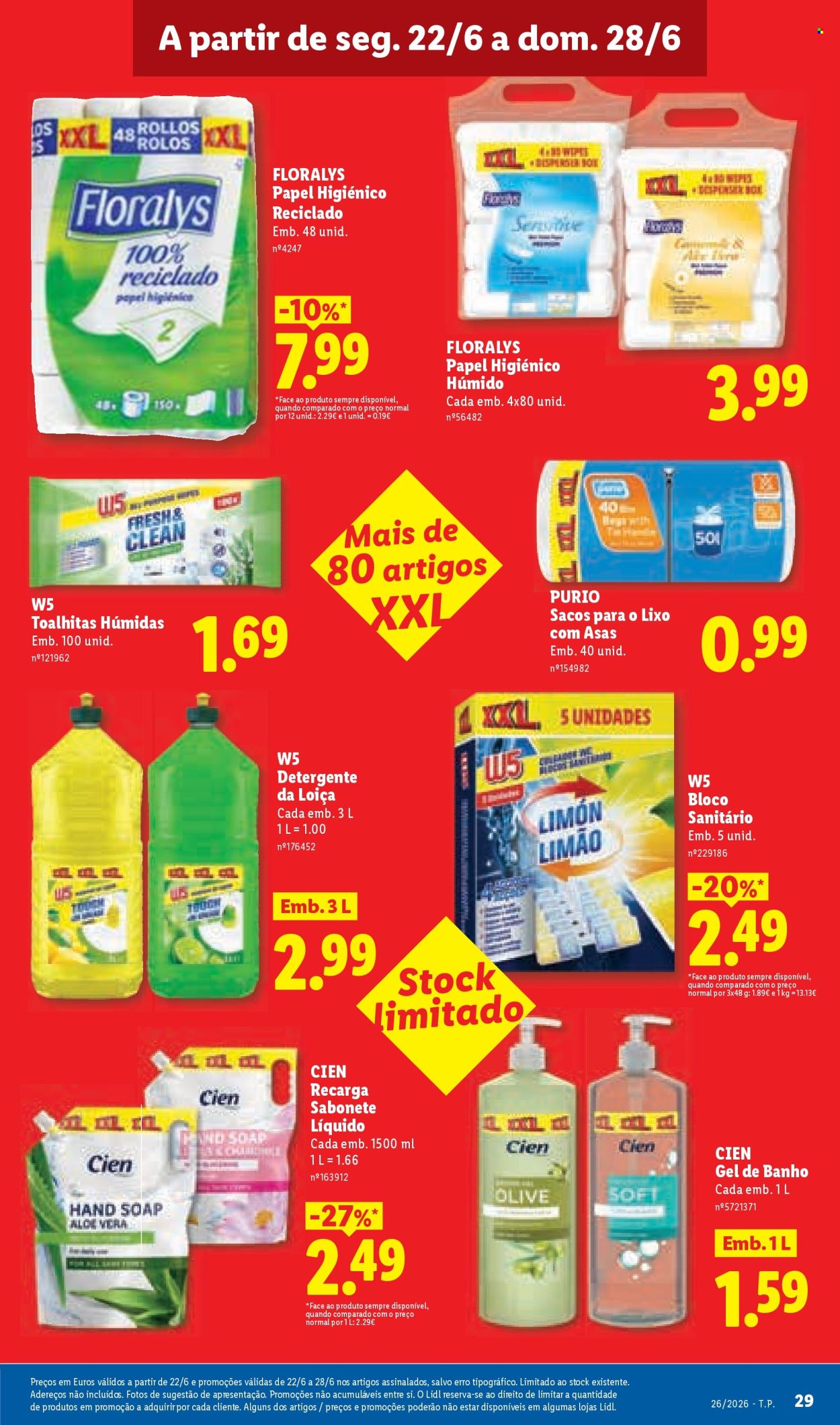 Folheto Lidl - 22.6.2026 - 28.6.2026. Página 29