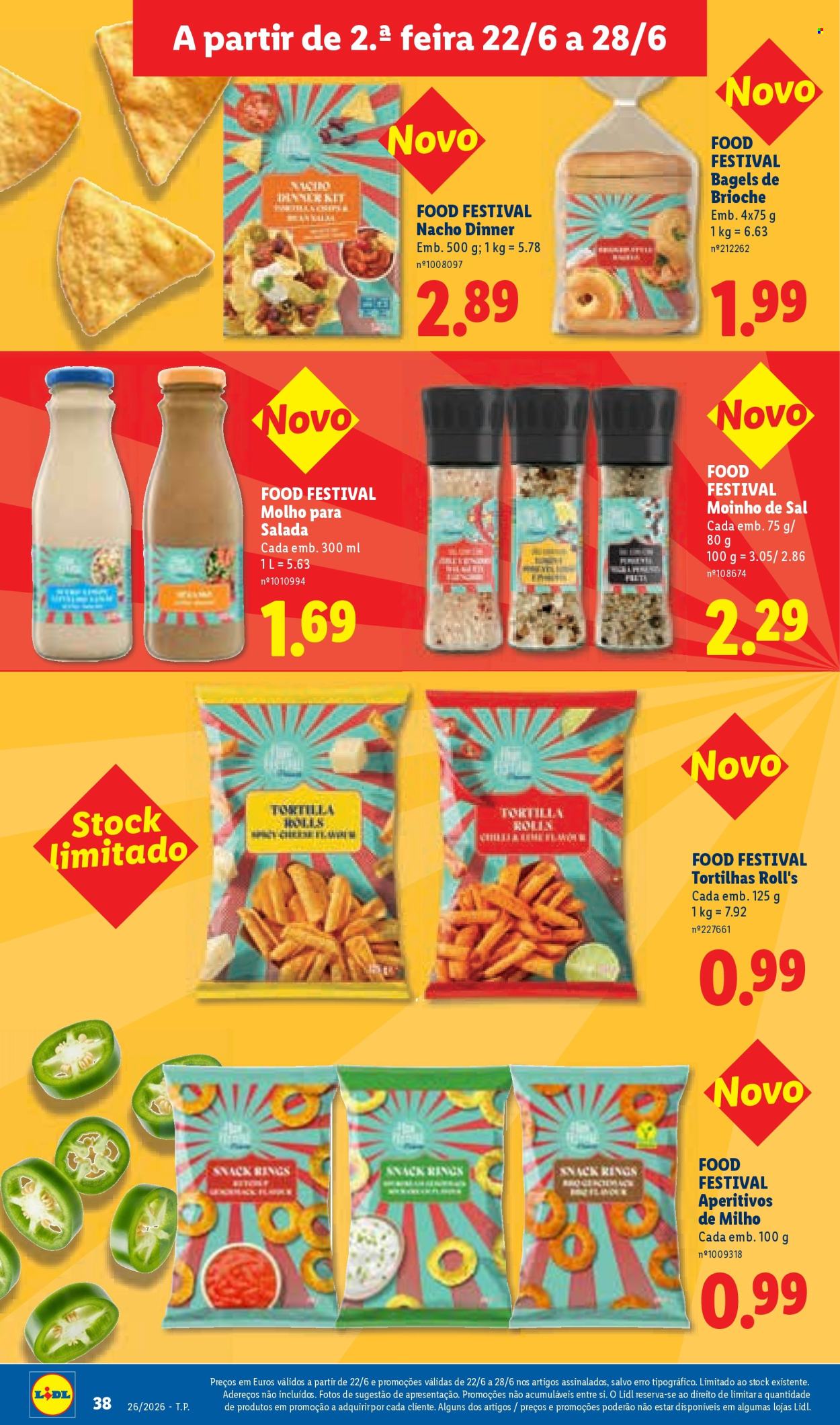 Folheto Lidl - 22.6.2026 - 28.6.2026. Página 38