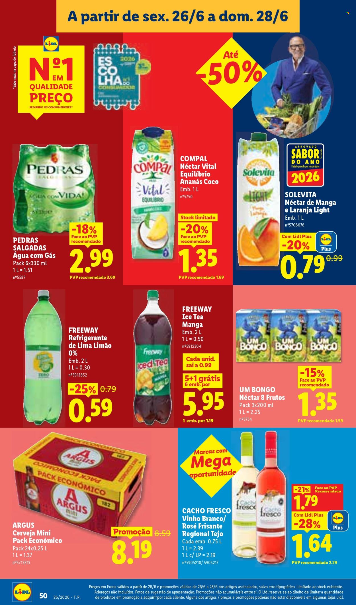 Folheto Lidl - 22.6.2026 - 28.6.2026. Página 50