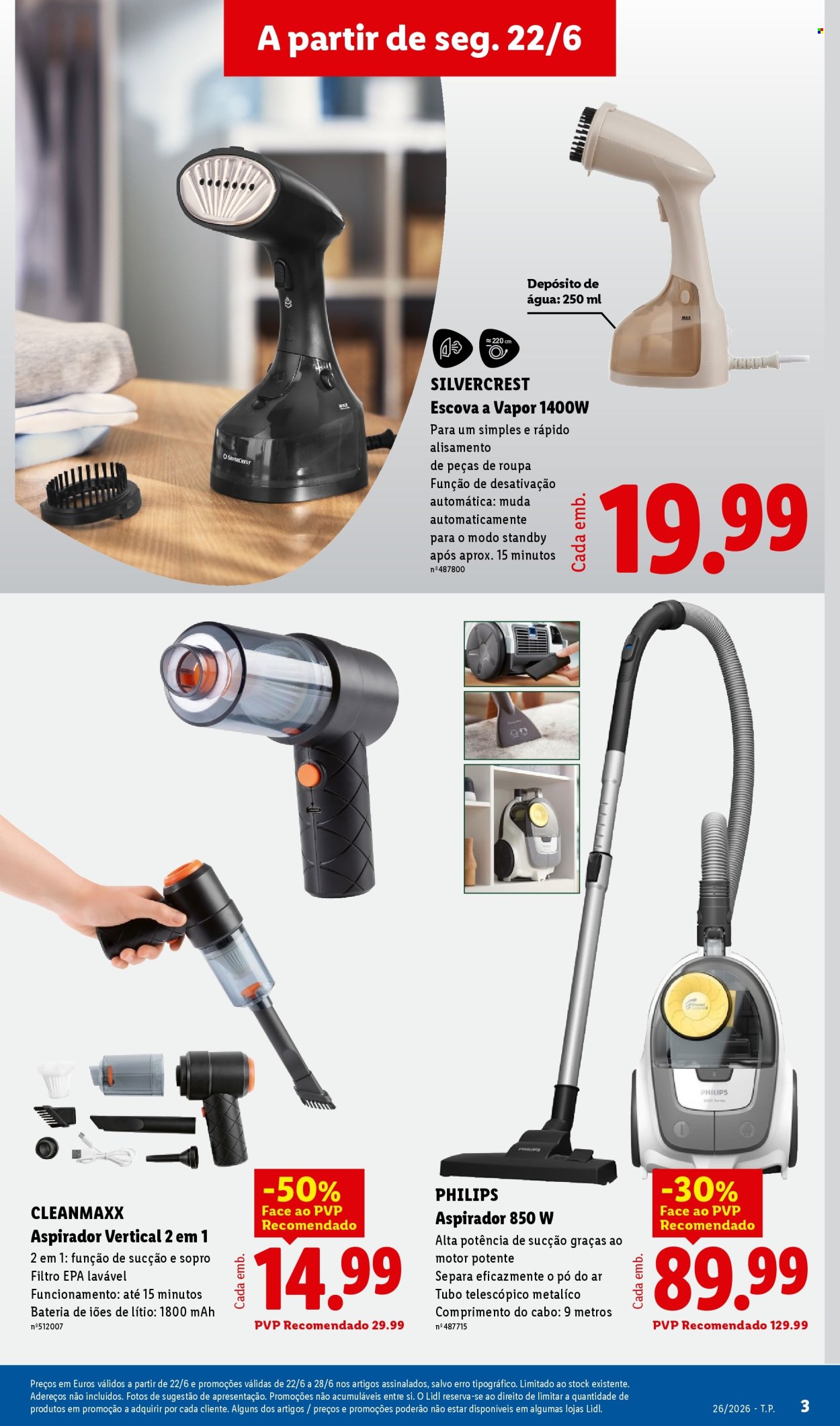 Folheto Lidl - 22.6.2026 - 26.6.2026. Página 3
