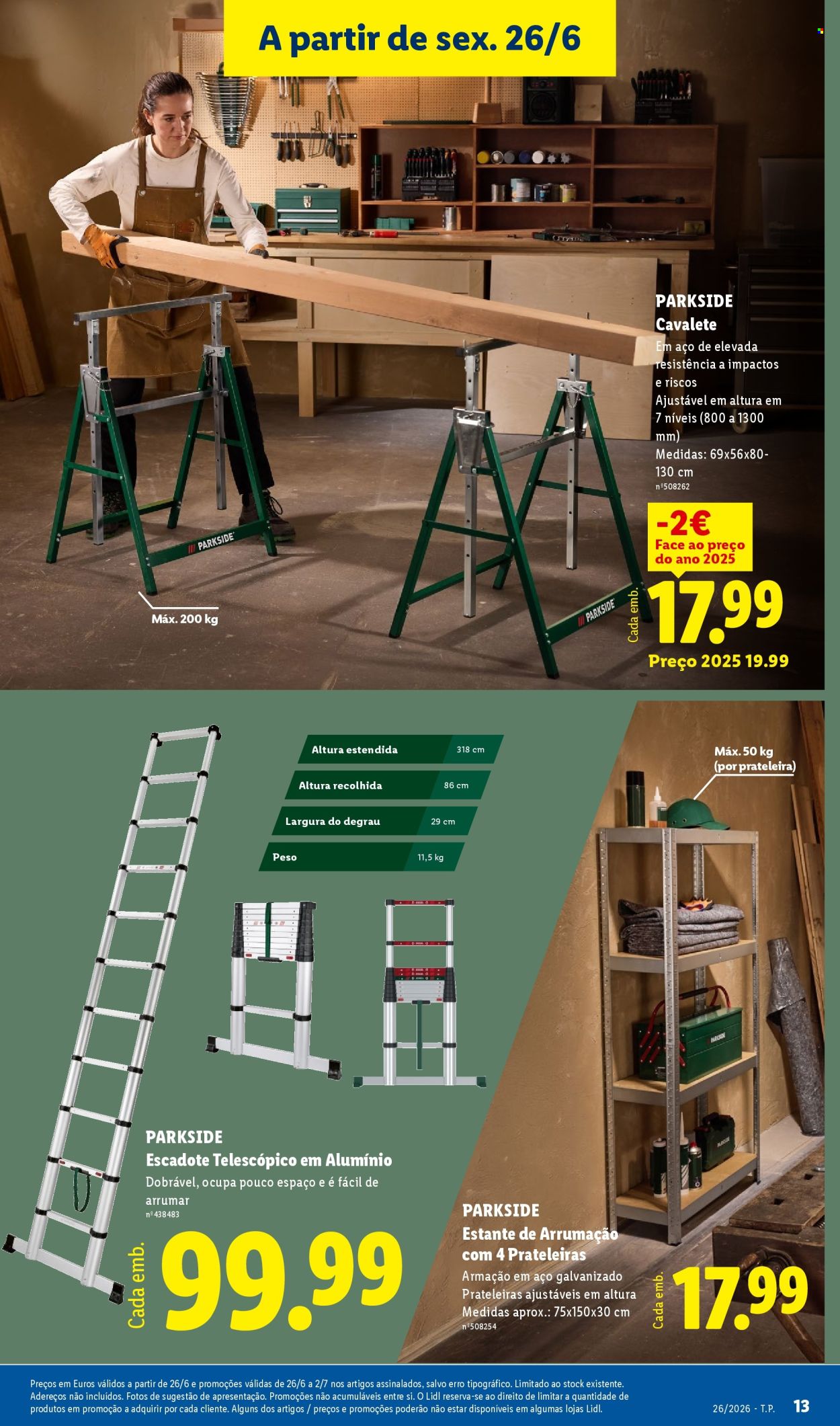 Folheto Lidl - 22.6.2026 - 26.6.2026. Página 13