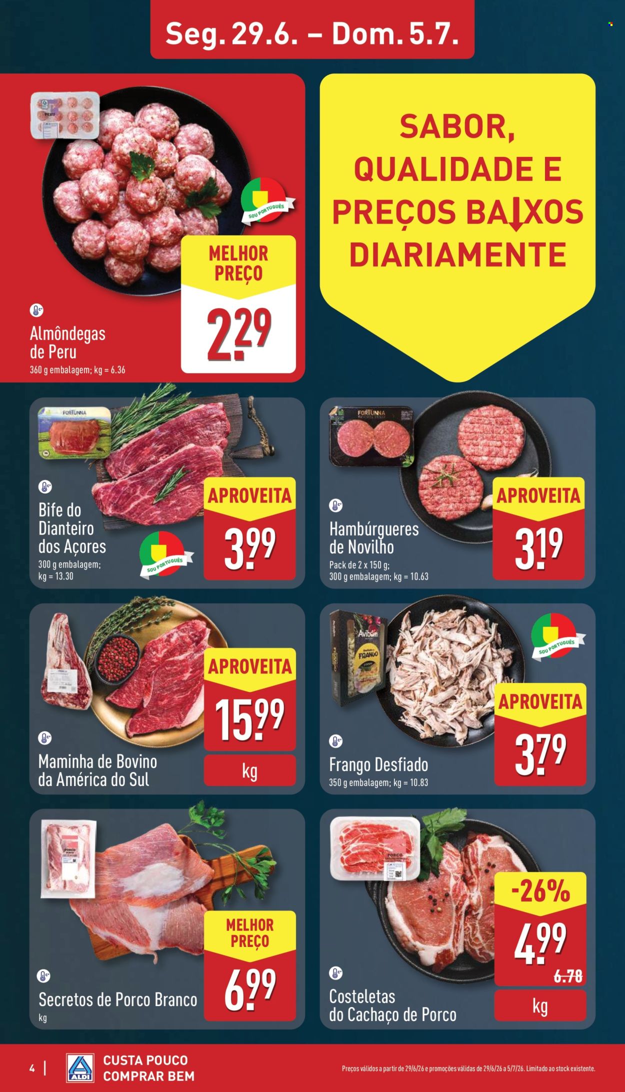 Folheto Aldi - 29.6.2026 - 5.7.2026. Página 4