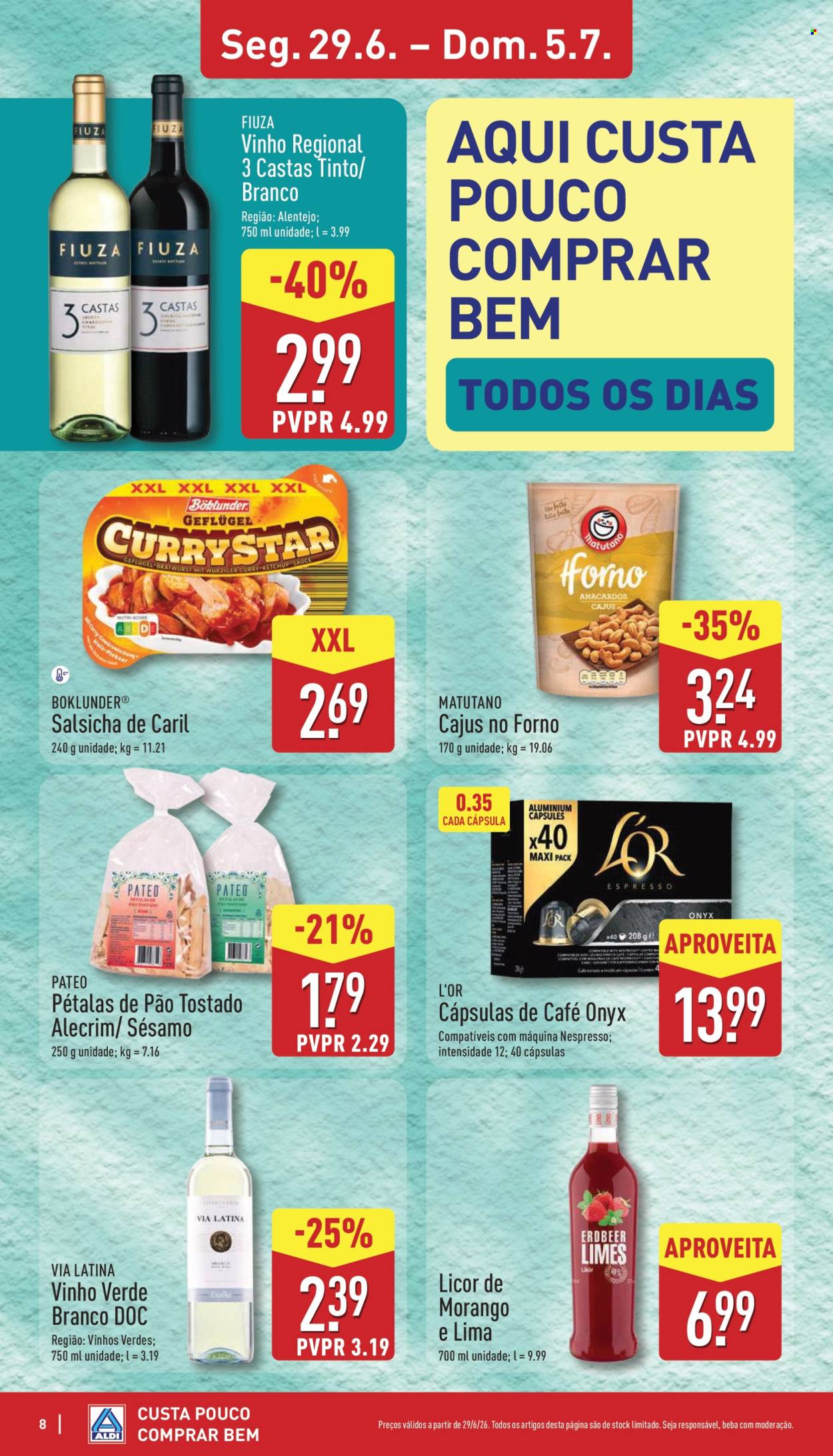 Folheto Aldi - 29.6.2026 - 5.7.2026. Página 8