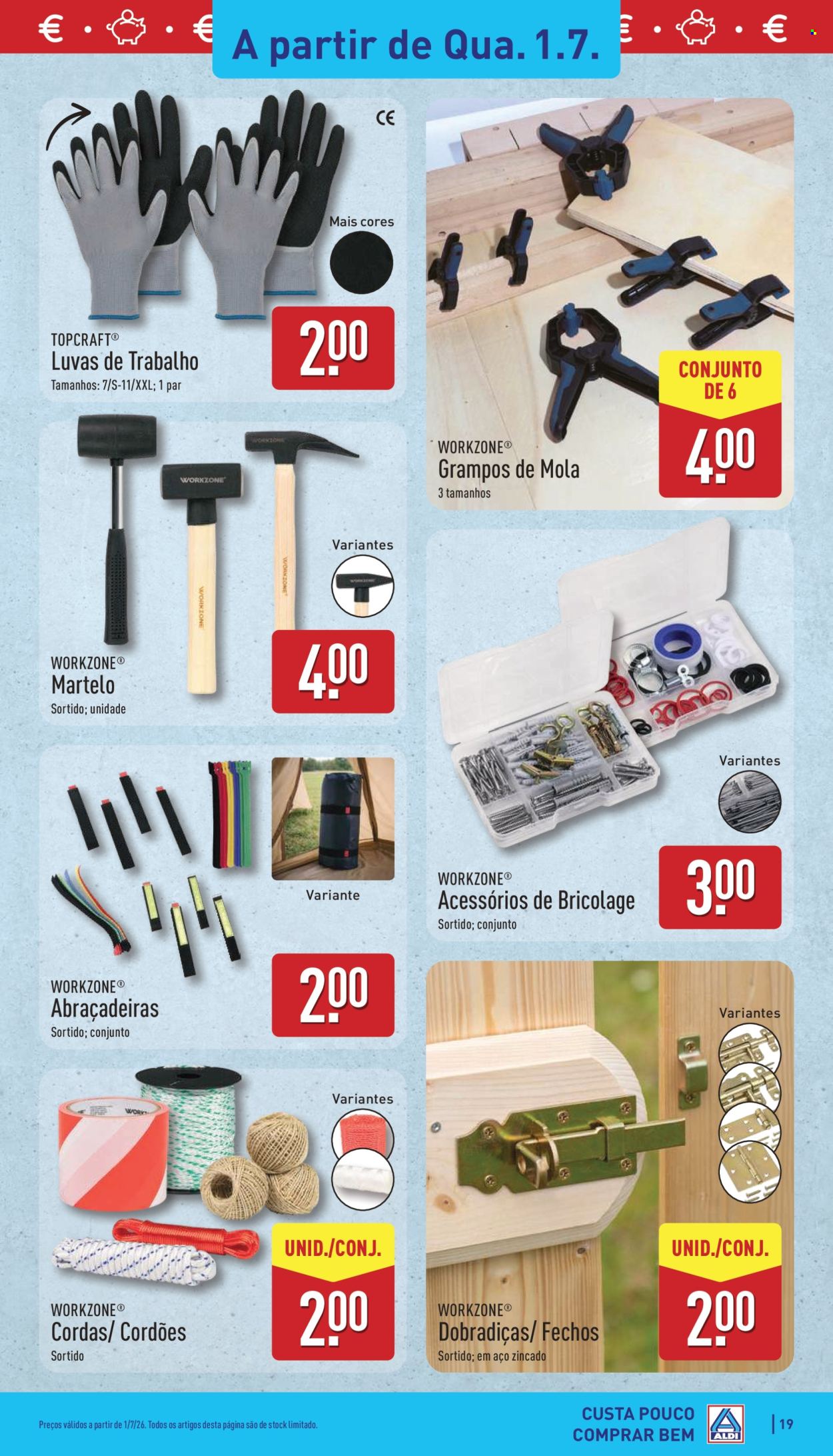 Folheto Aldi - 29.6.2026 - 5.7.2026. Página 19