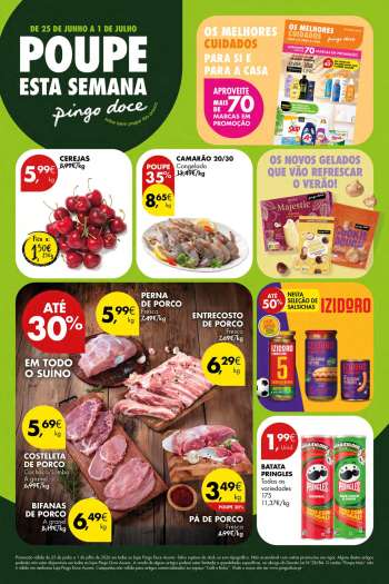 Folheto Pingo Doce - 25.6.2026 - 1.7.2026.