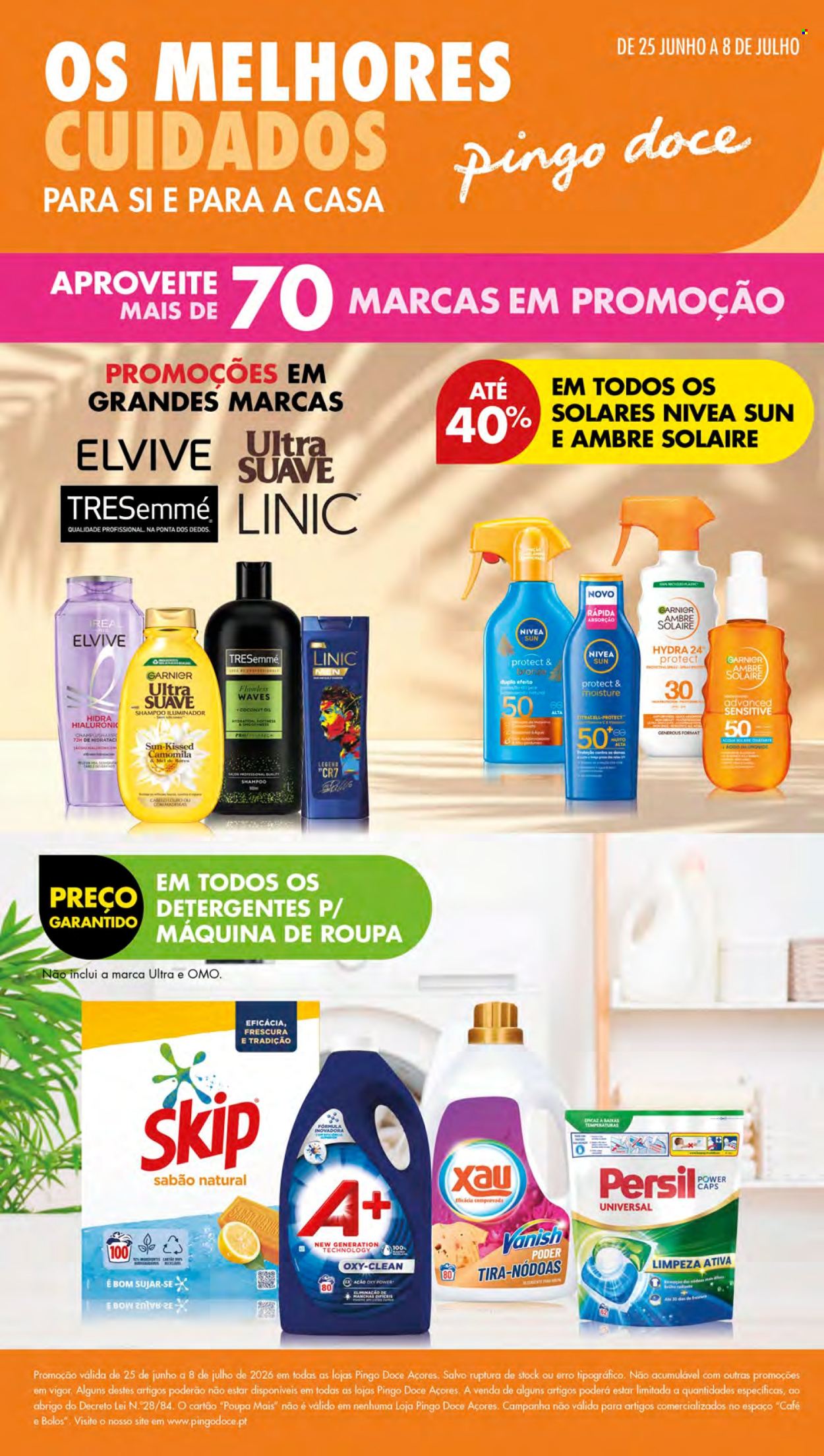 Folheto Pingo Doce - 25.6.2026 - 8.7.2026. Página 1