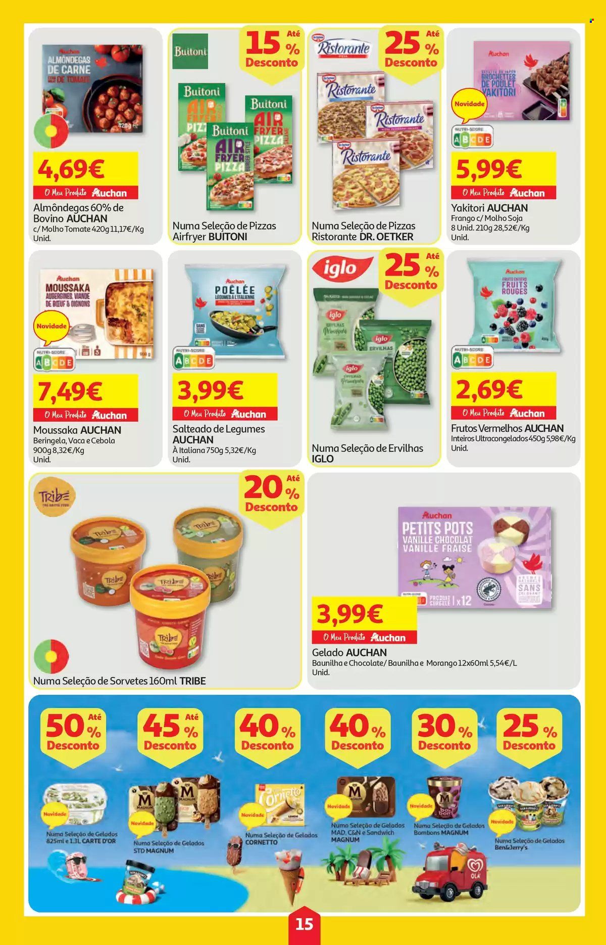 Folheto Auchan - 25.6.2026 - 1.7.2026. Página 15