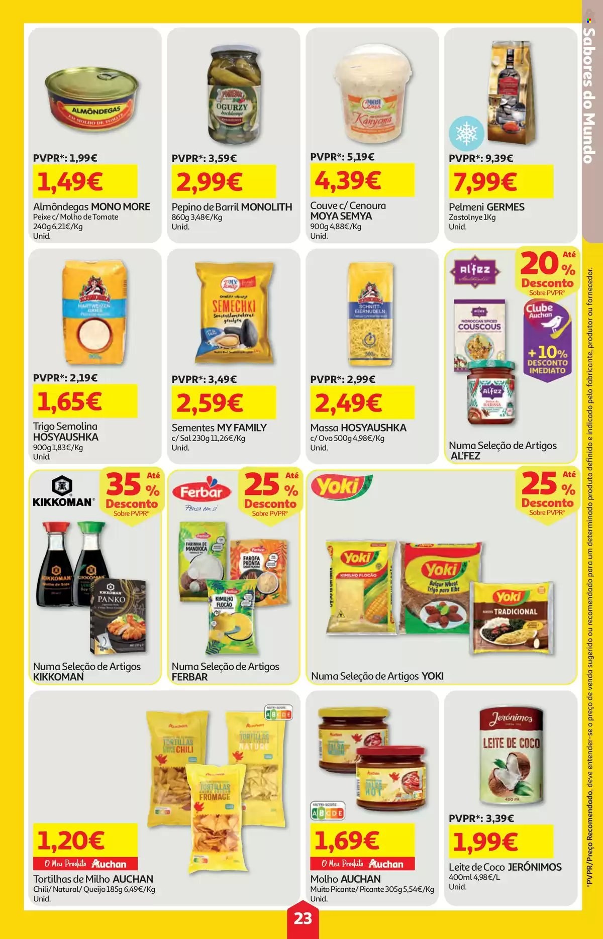 Folheto Auchan - 25.6.2026 - 1.7.2026. Página 23