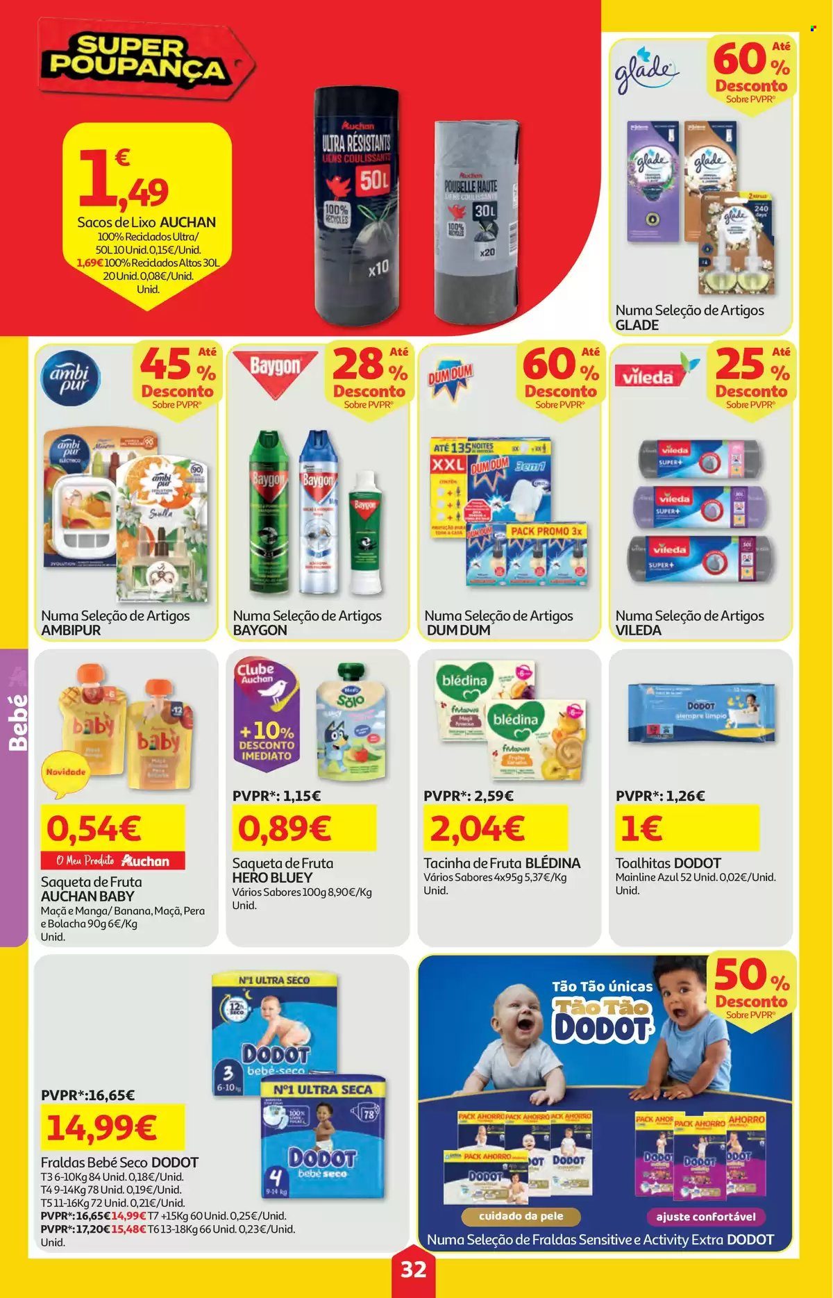 Folheto Auchan - 25.6.2026 - 1.7.2026. Página 32