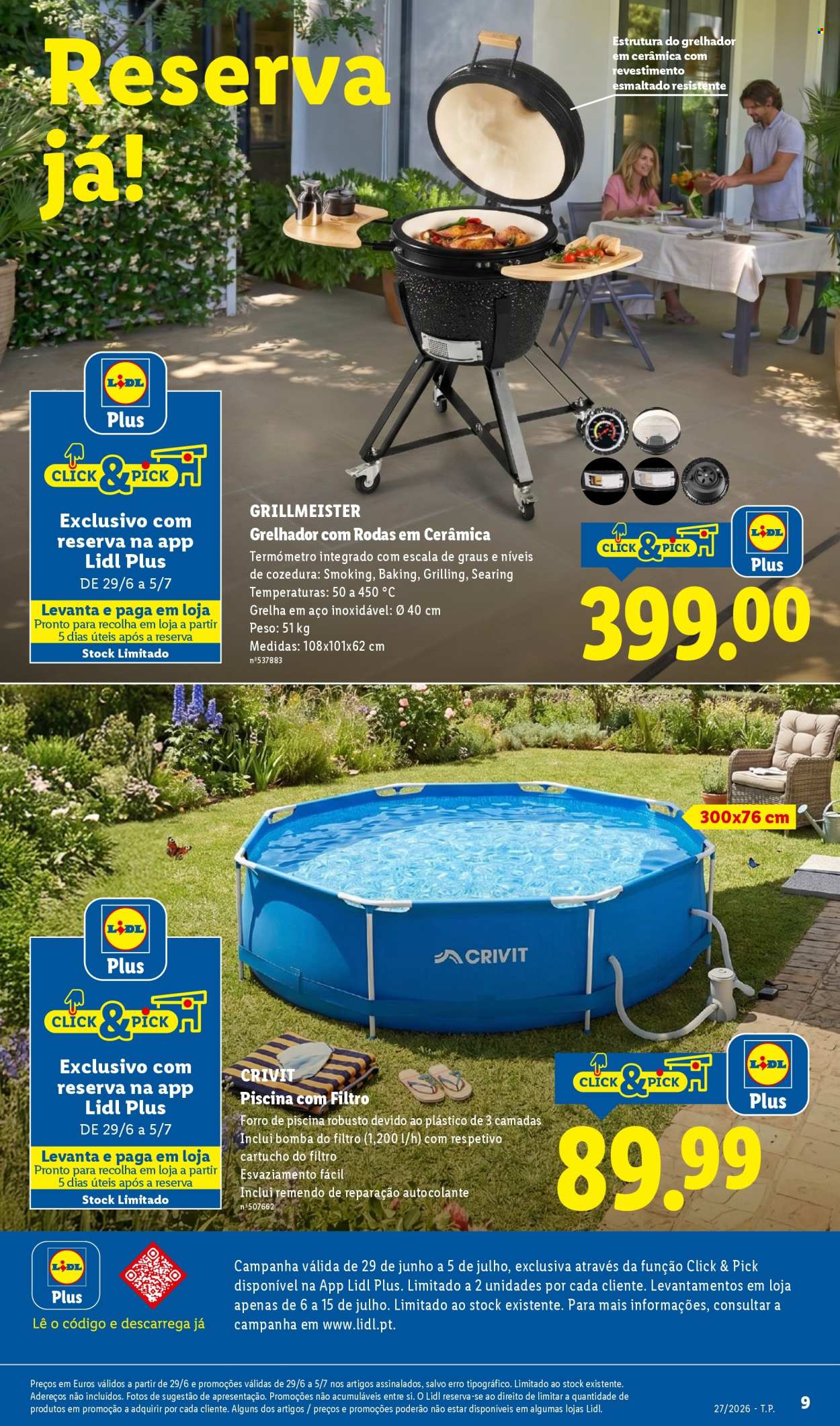 Folheto Lidl - 29.6.2026 - 5.7.2026. Página 9