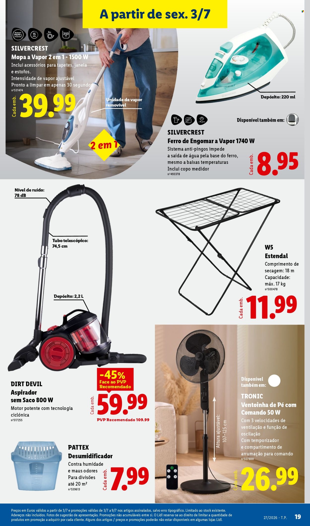 Folheto Lidl - 29.6.2026 - 5.7.2026. Página 19