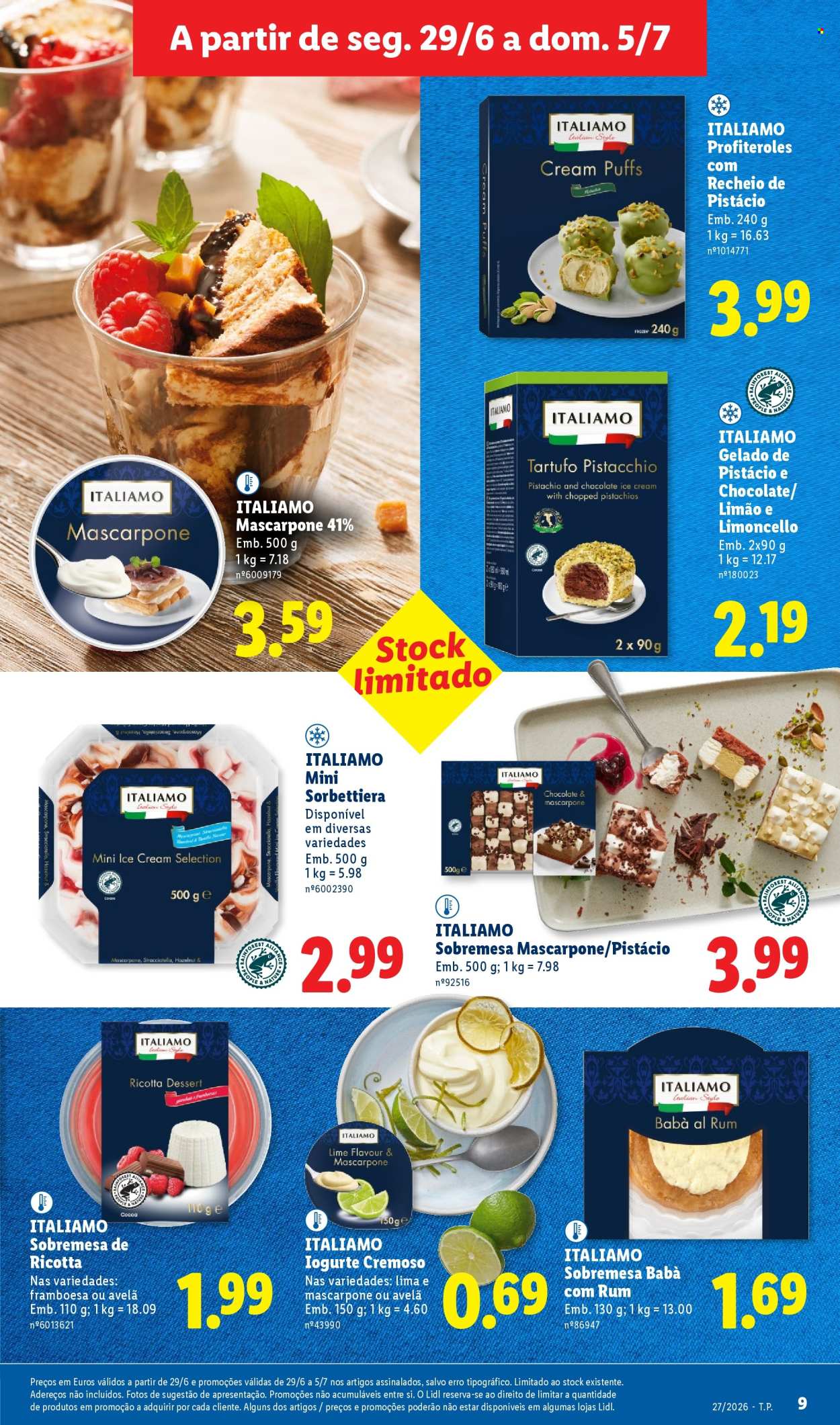 Folheto Lidl - 29.6.2026 - 5.7.2026. Página 9