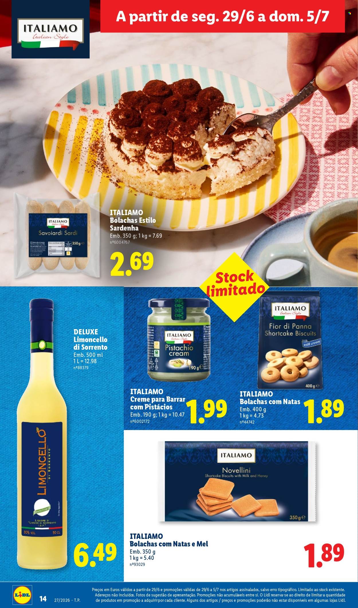 Folheto Lidl - 29.6.2026 - 5.7.2026. Página 14