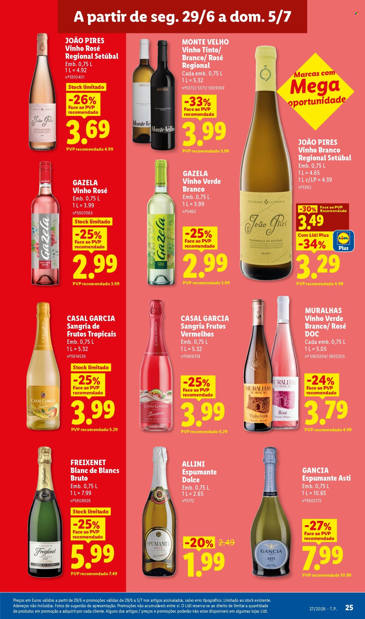 Folheto Lidl - 29.6.2026 - 5.7.2026. Página 25