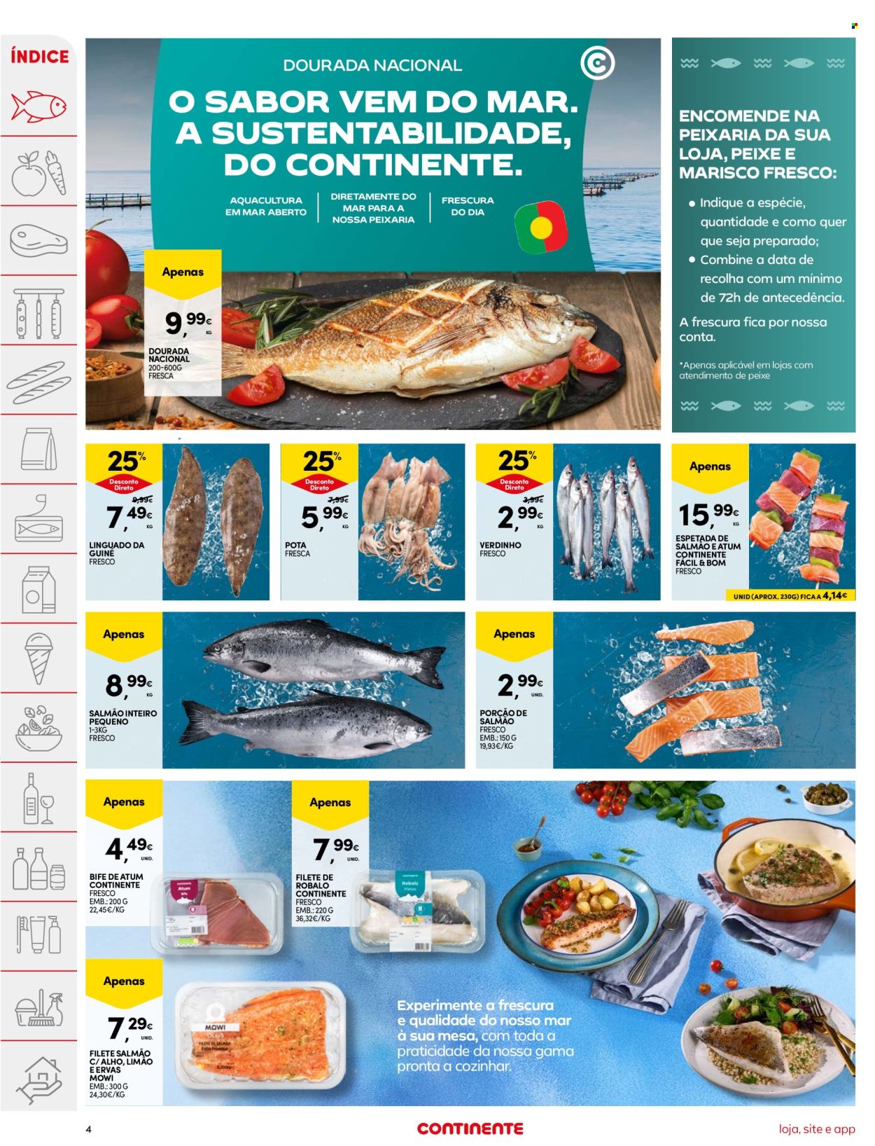 Folheto Continente - 30.6.2026 - 6.7.2026. Página 4