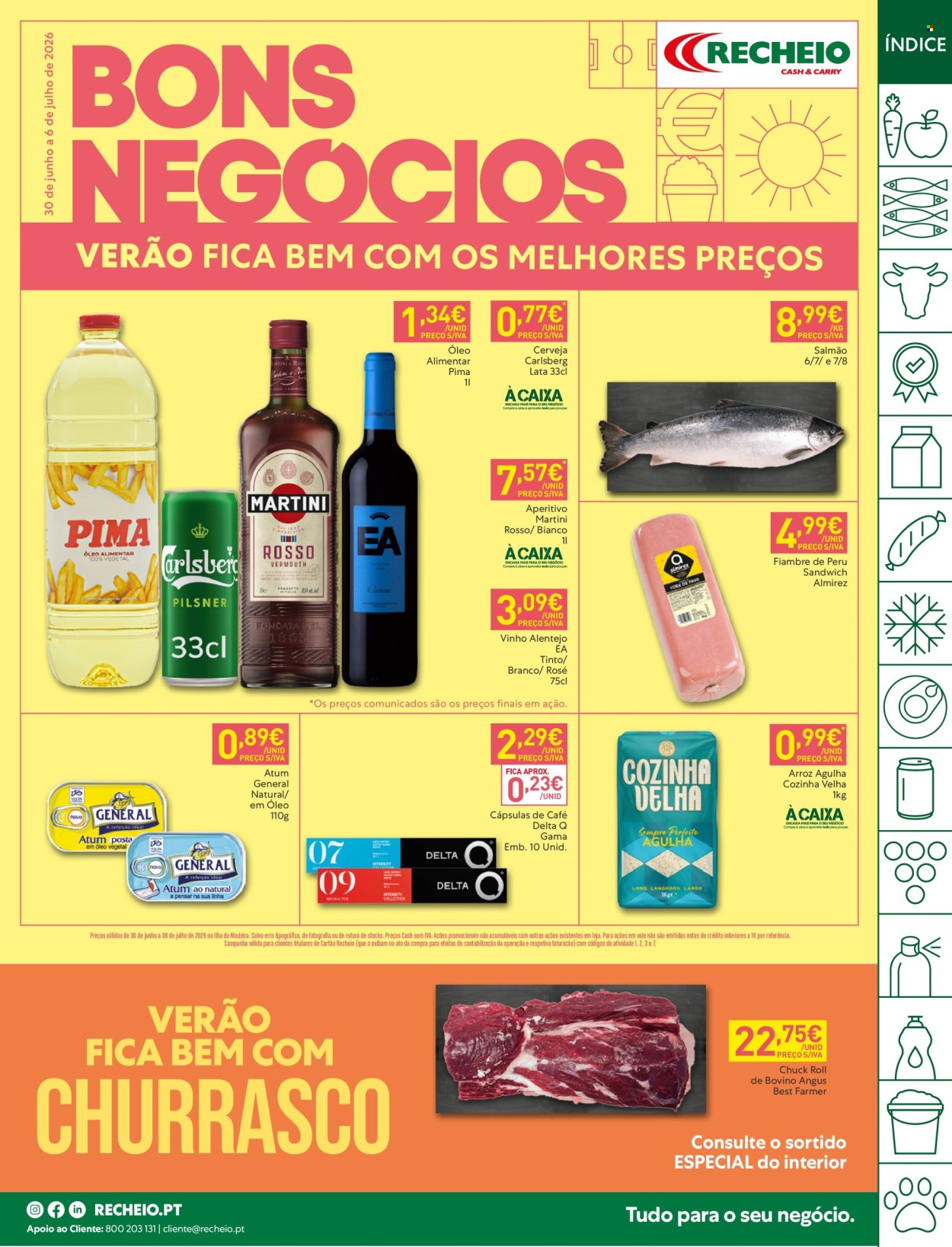 Folheto Recheio - 30.6.2026 - 6.7.2026. Página 1