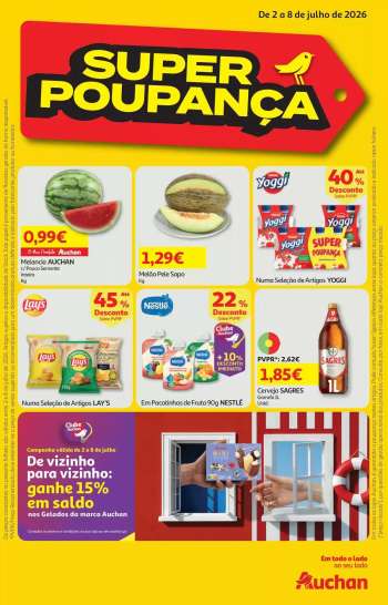 Folheto Auchan - 2.7.2026 - 8.7.2026.