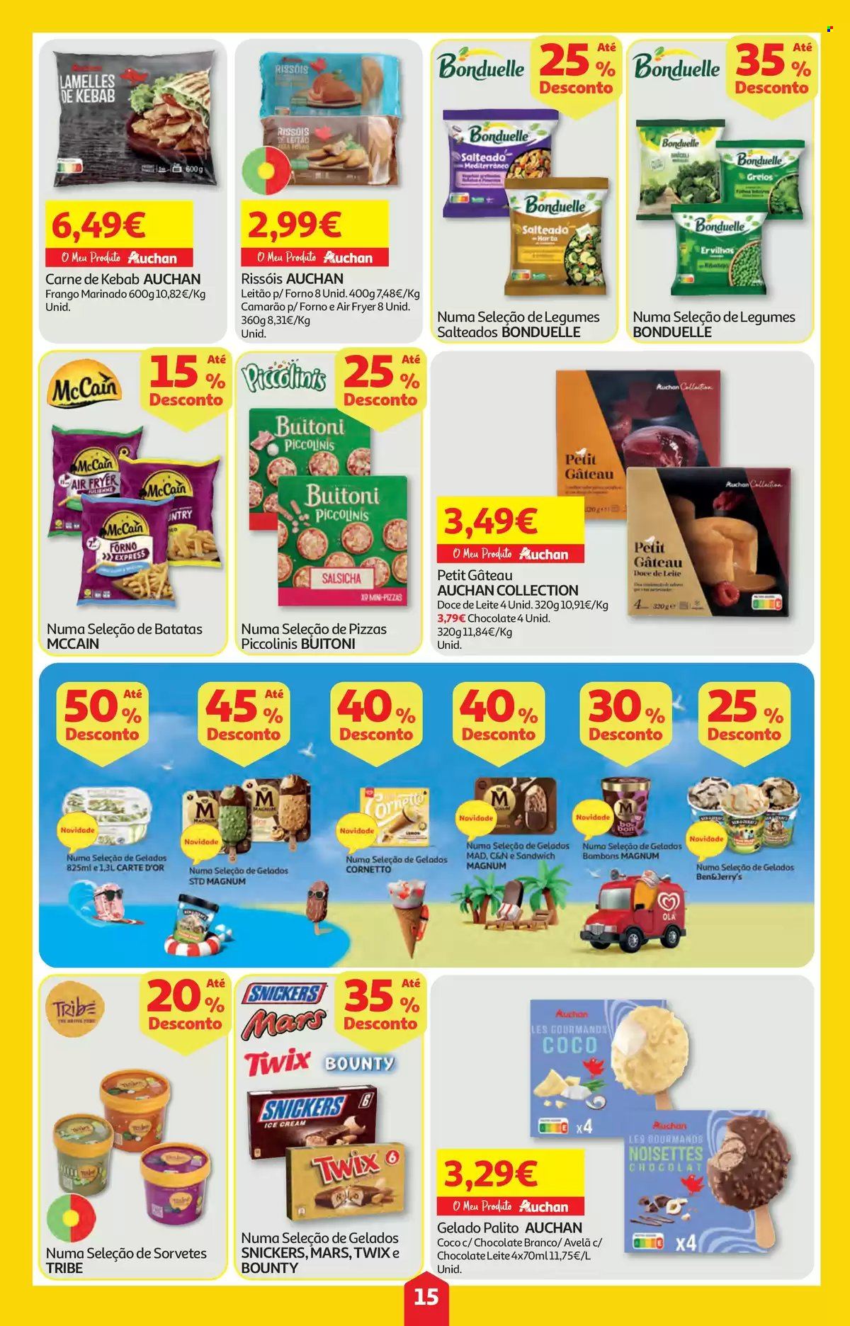 Folheto Auchan - 2.7.2026 - 8.7.2026. Página 15