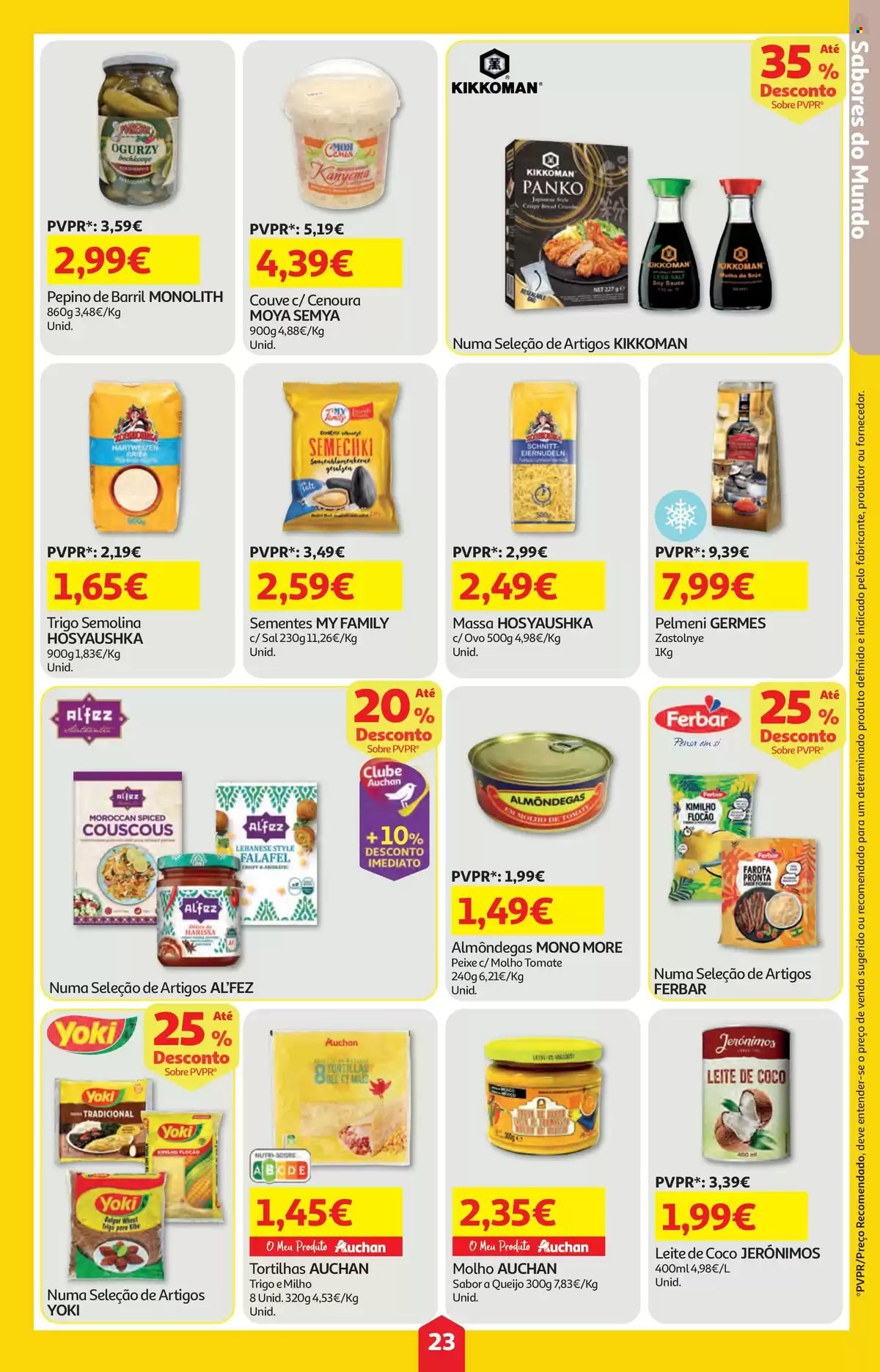 Folheto Auchan - 2.7.2026 - 8.7.2026. Página 23