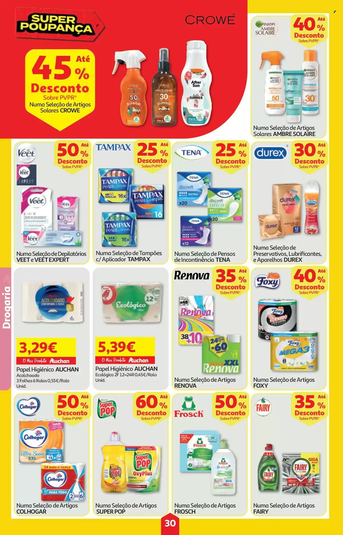 Folheto Auchan - 2.7.2026 - 8.7.2026. Página 30