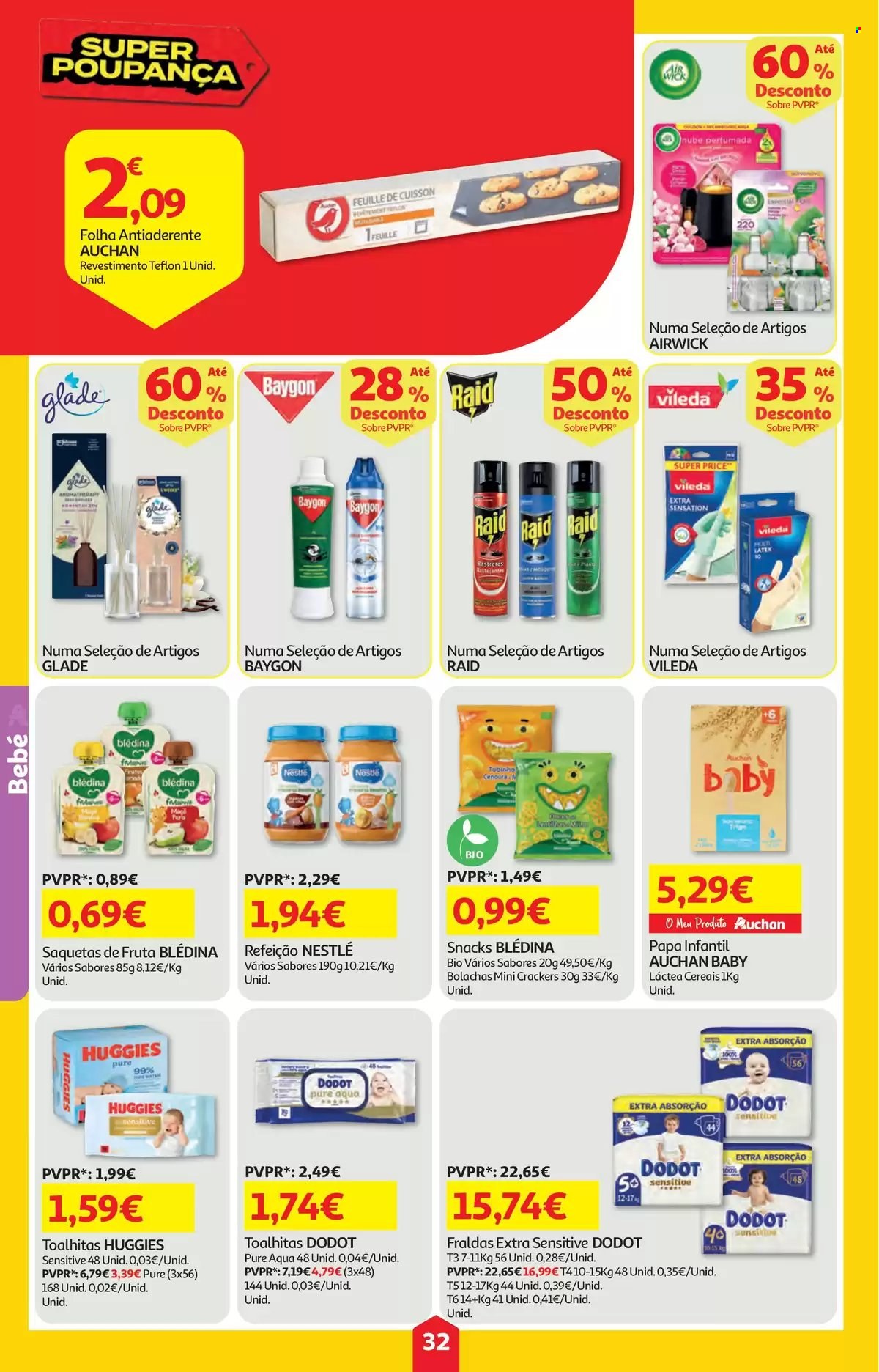 Folheto Auchan - 2.7.2026 - 8.7.2026. Página 32