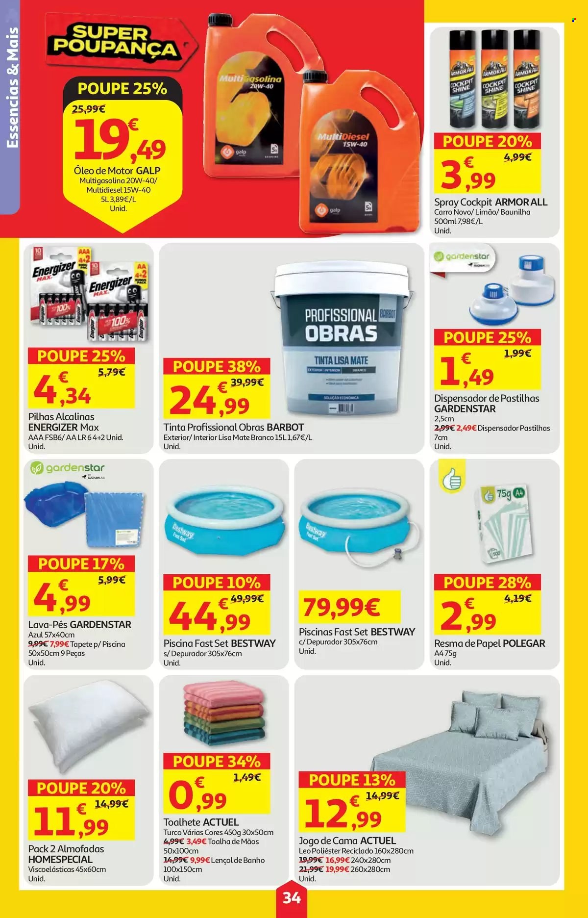 Folheto Auchan - 2.7.2026 - 8.7.2026. Página 34
