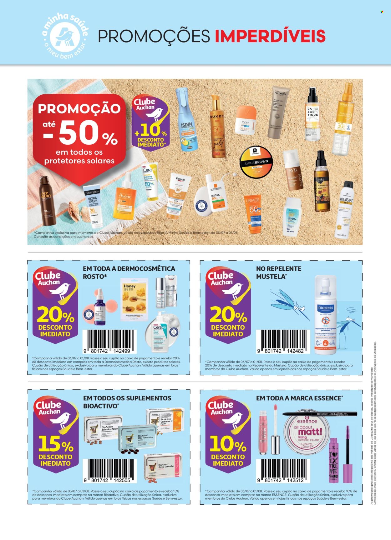Folheto Auchan - 3.7.2026 - 1.8.2026. Página 44