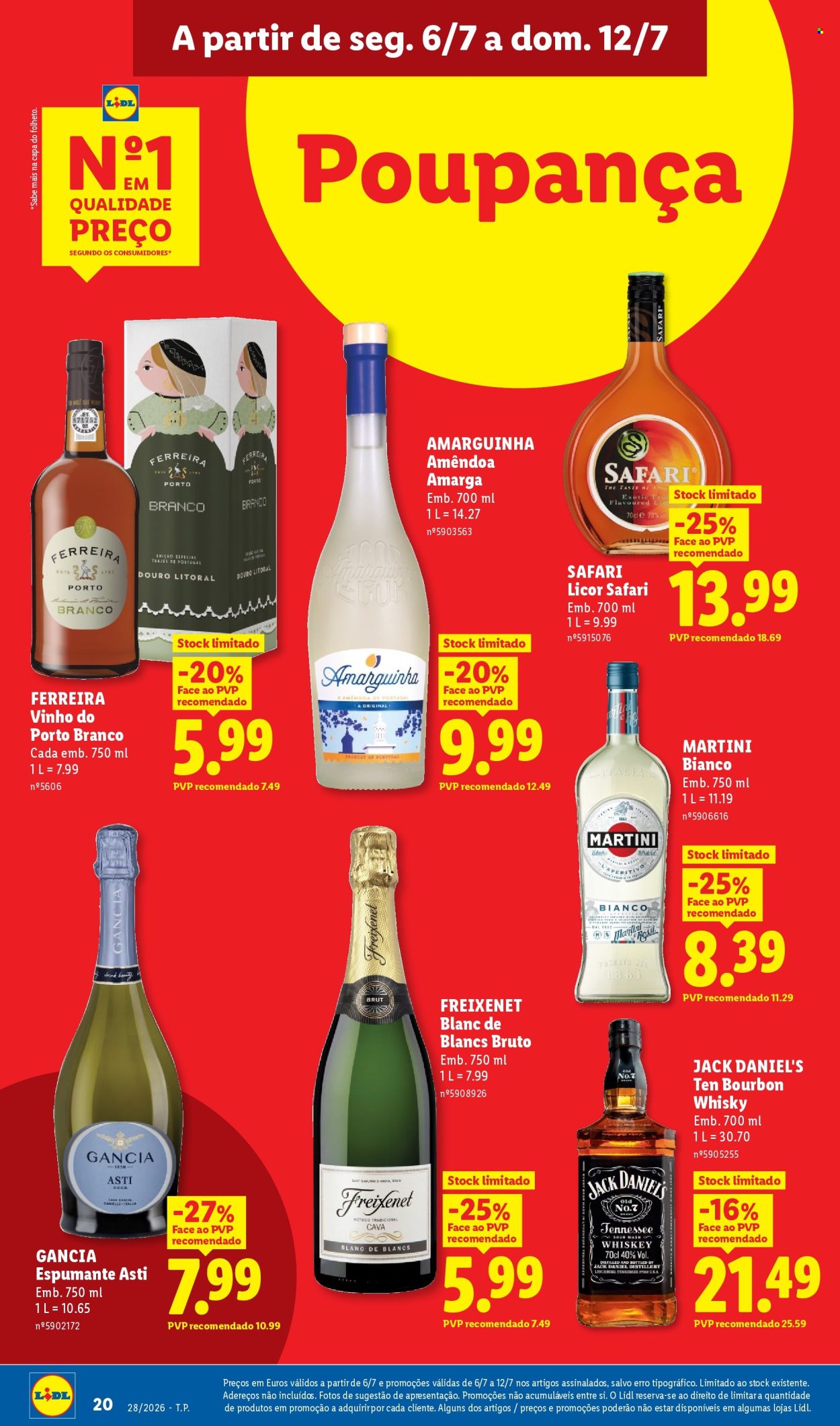 Folheto Lidl - 6.7.2026 - 12.7.2026. Página 20
