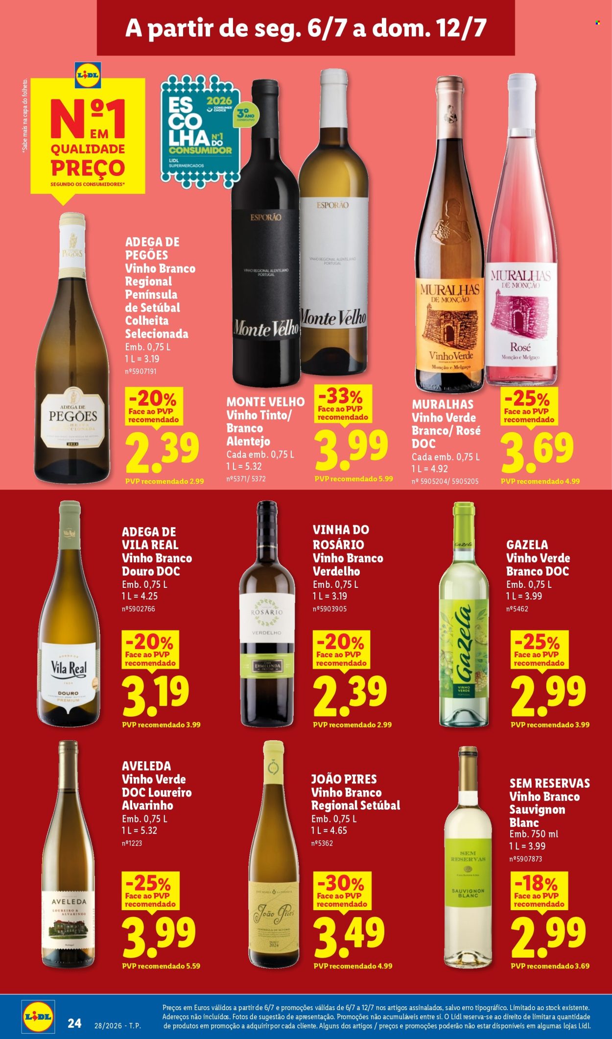 Folheto Lidl - 6.7.2026 - 12.7.2026. Página 24