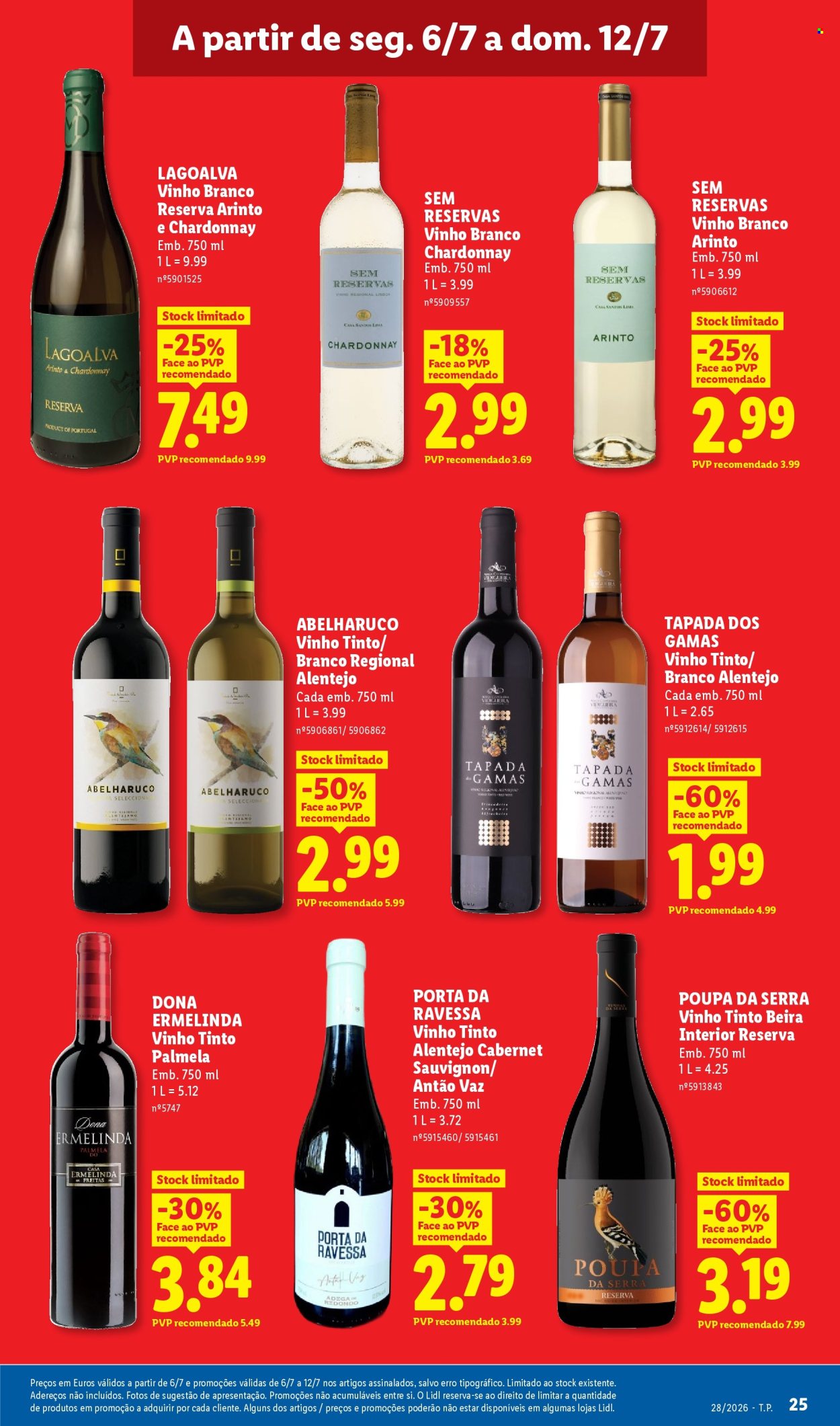 Folheto Lidl - 6.7.2026 - 12.7.2026. Página 25