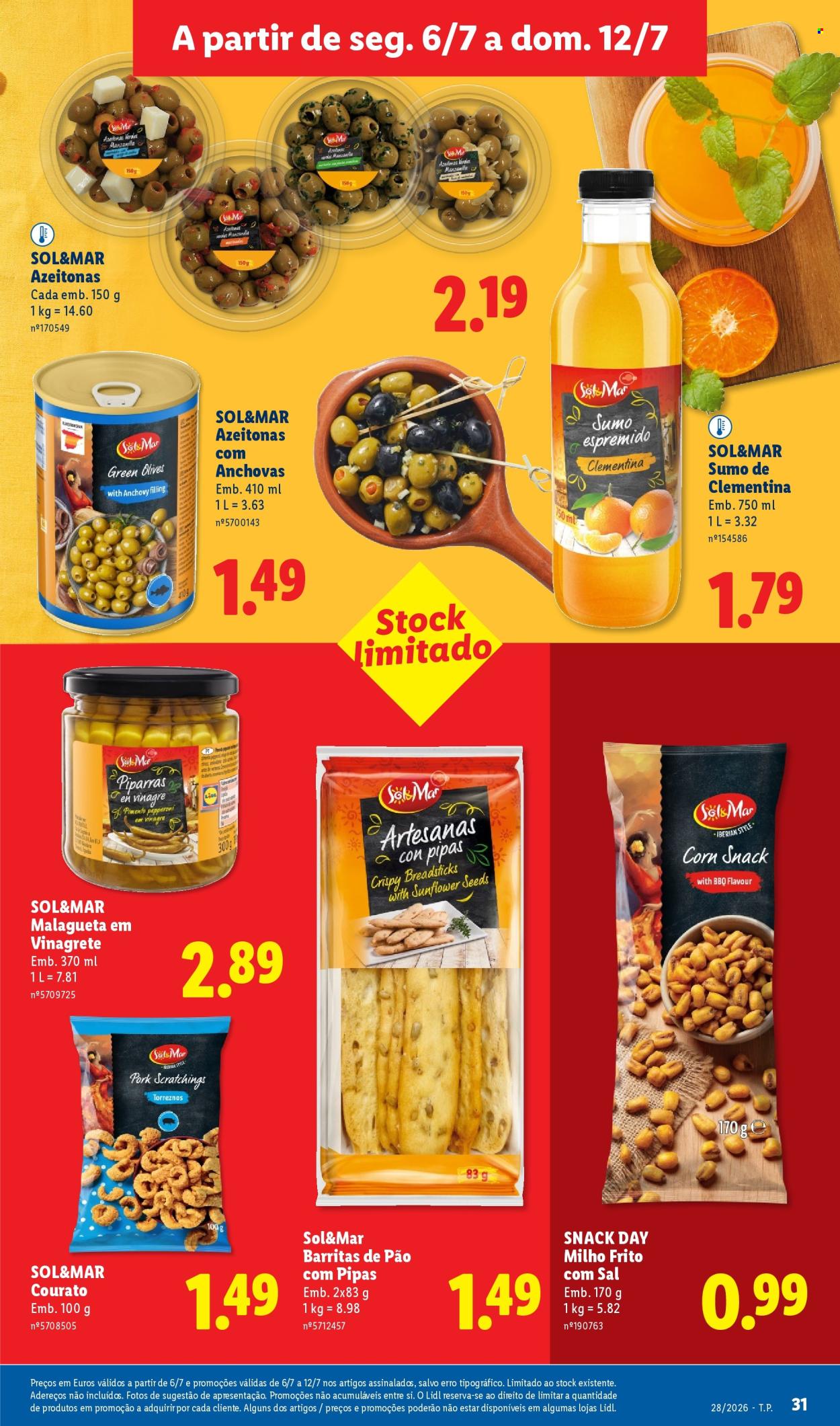 Folheto Lidl - 6.7.2026 - 12.7.2026. Página 31