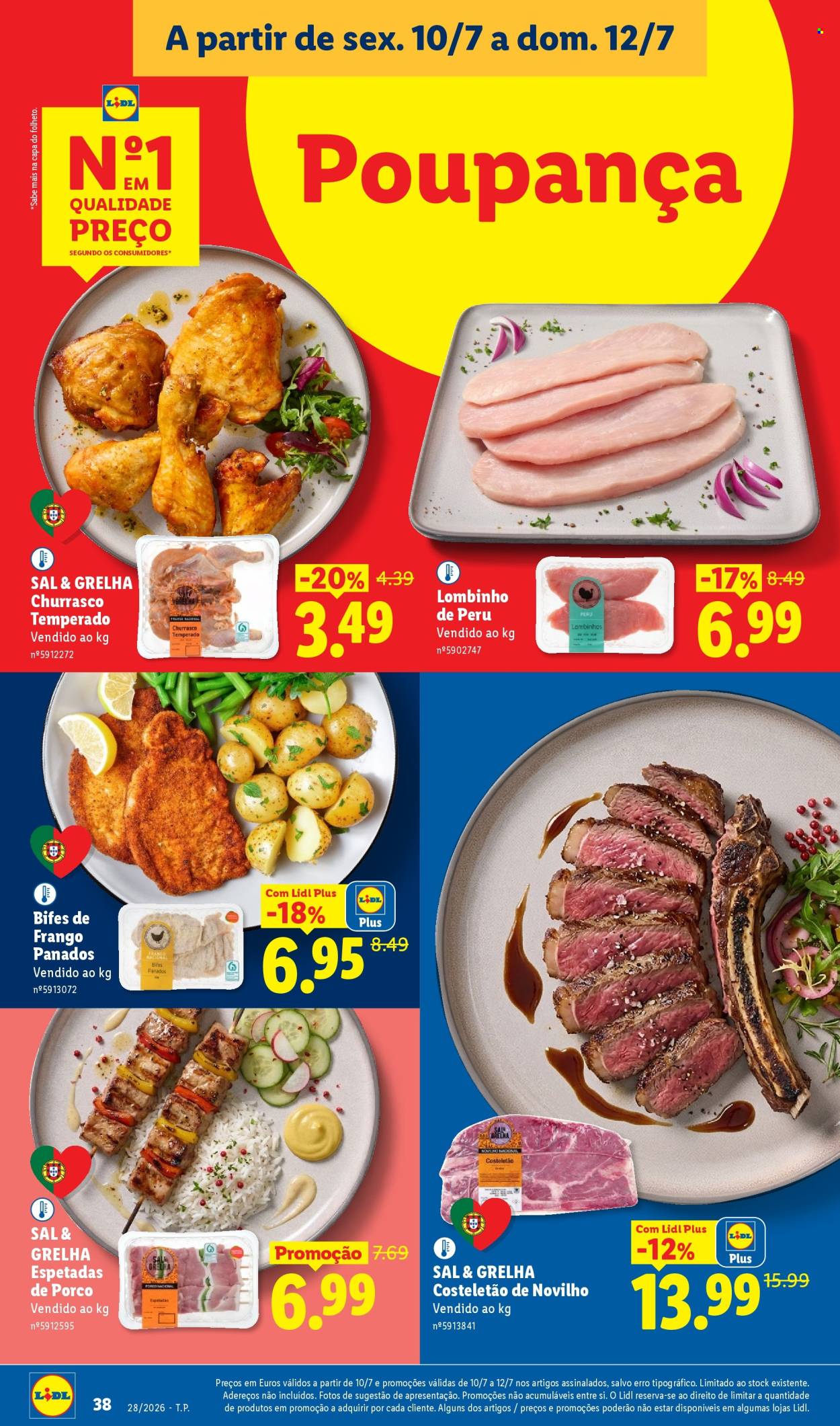 Folheto Lidl - 6.7.2026 - 12.7.2026. Página 38