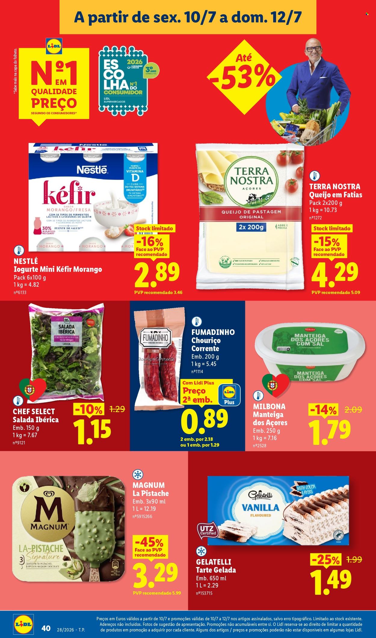 Folheto Lidl - 6.7.2026 - 12.7.2026. Página 40