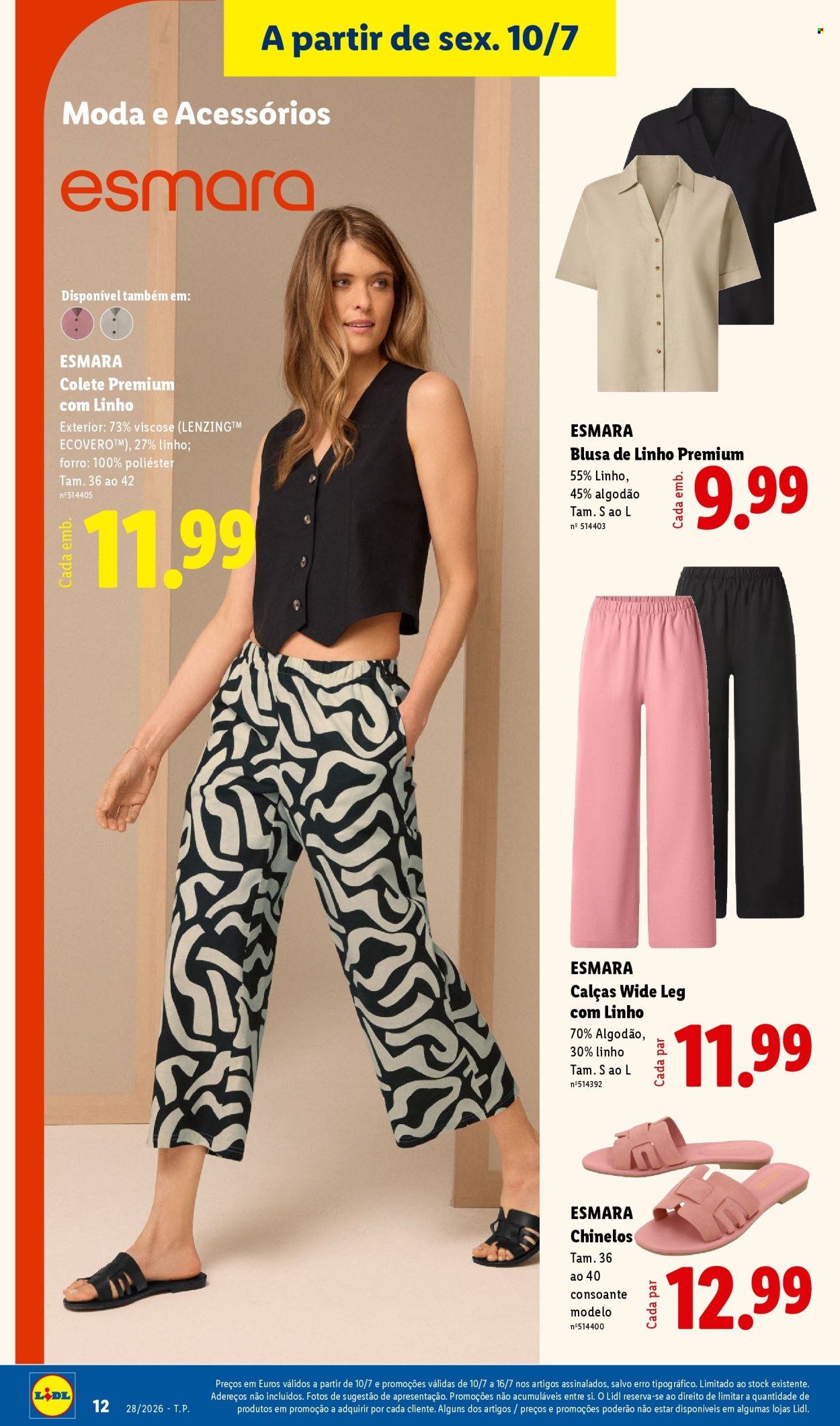 Folheto Lidl - 6.7.2026 - 12.7.2026. Página 12