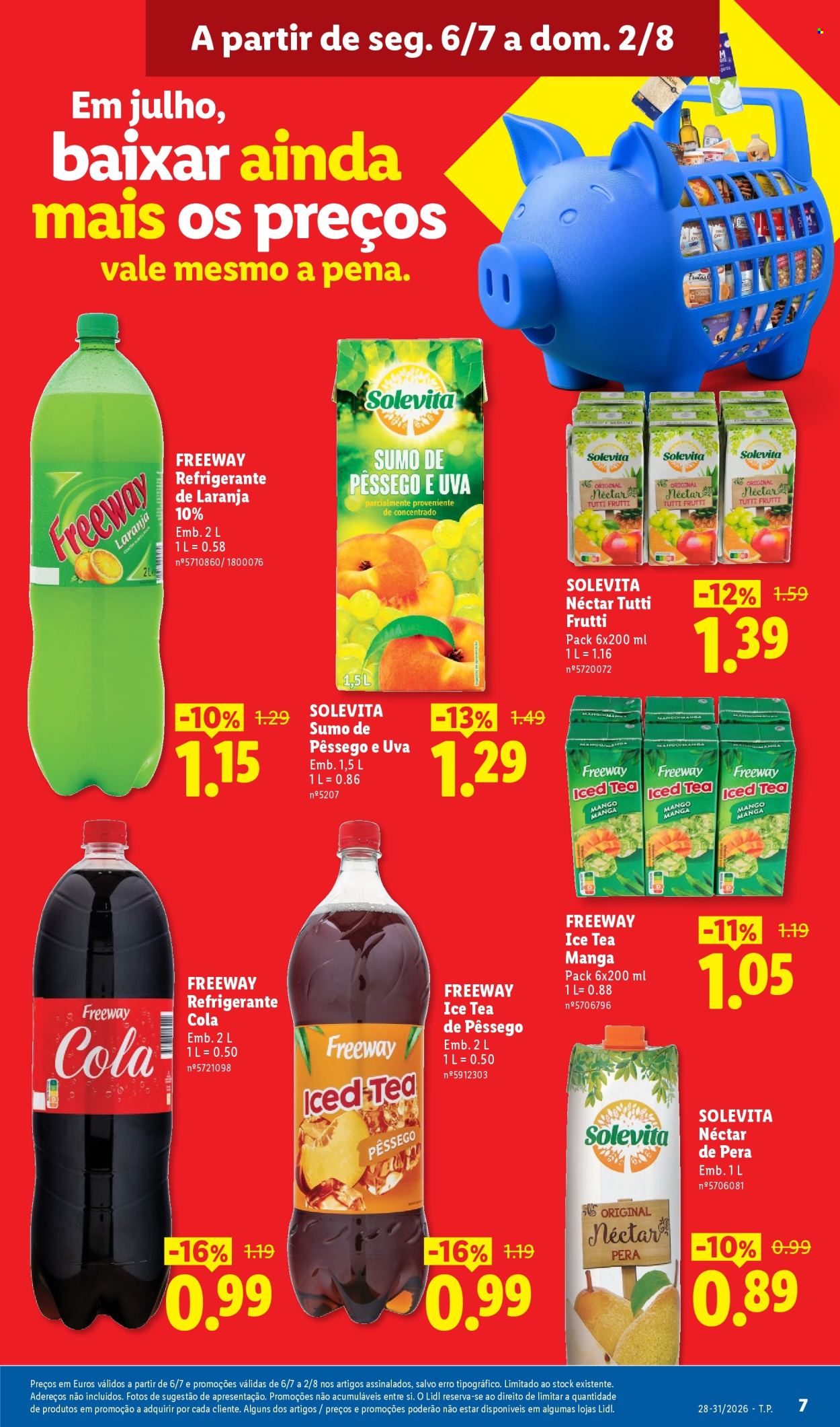 Folheto Lidl - 6.7.2026 - 2.8.2026. Página 7