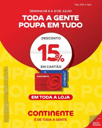 Folheto Continente Modelo - 7.7.2026 - 13.7.2026.