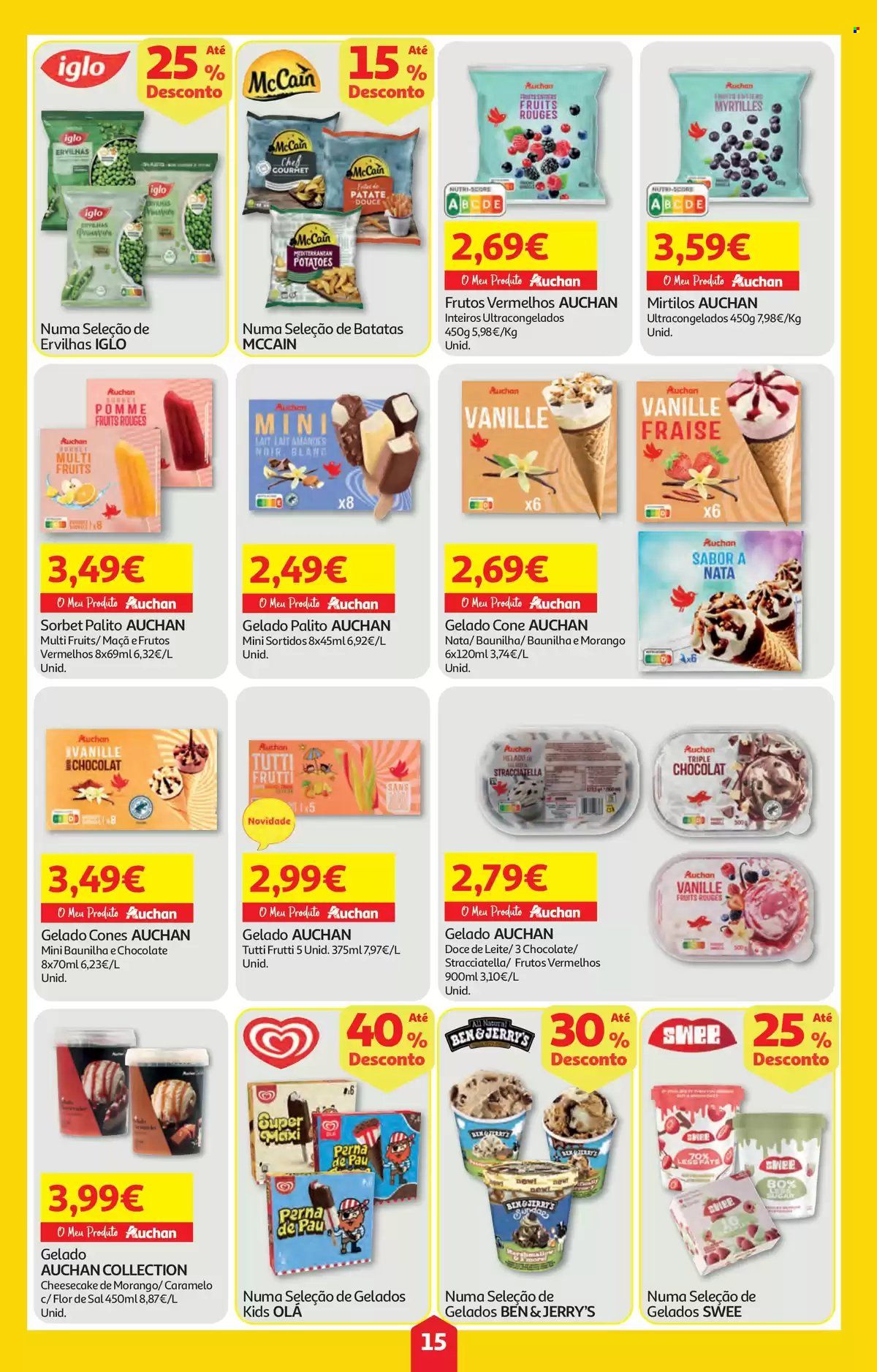 Folheto Auchan - 9.7.2026 - 15.7.2026. Página 15