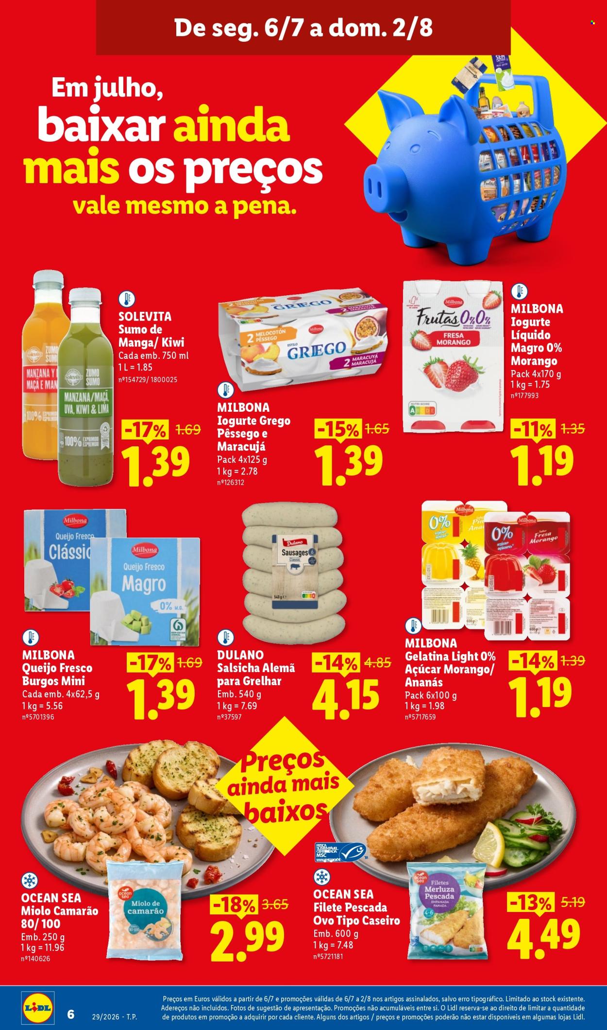 Folheto Lidl - 13.7.2026 - 19.7.2026. Página 6