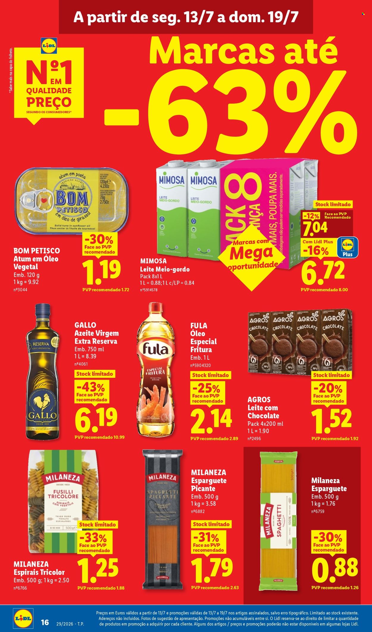 Folheto Lidl - 13.7.2026 - 19.7.2026. Página 16