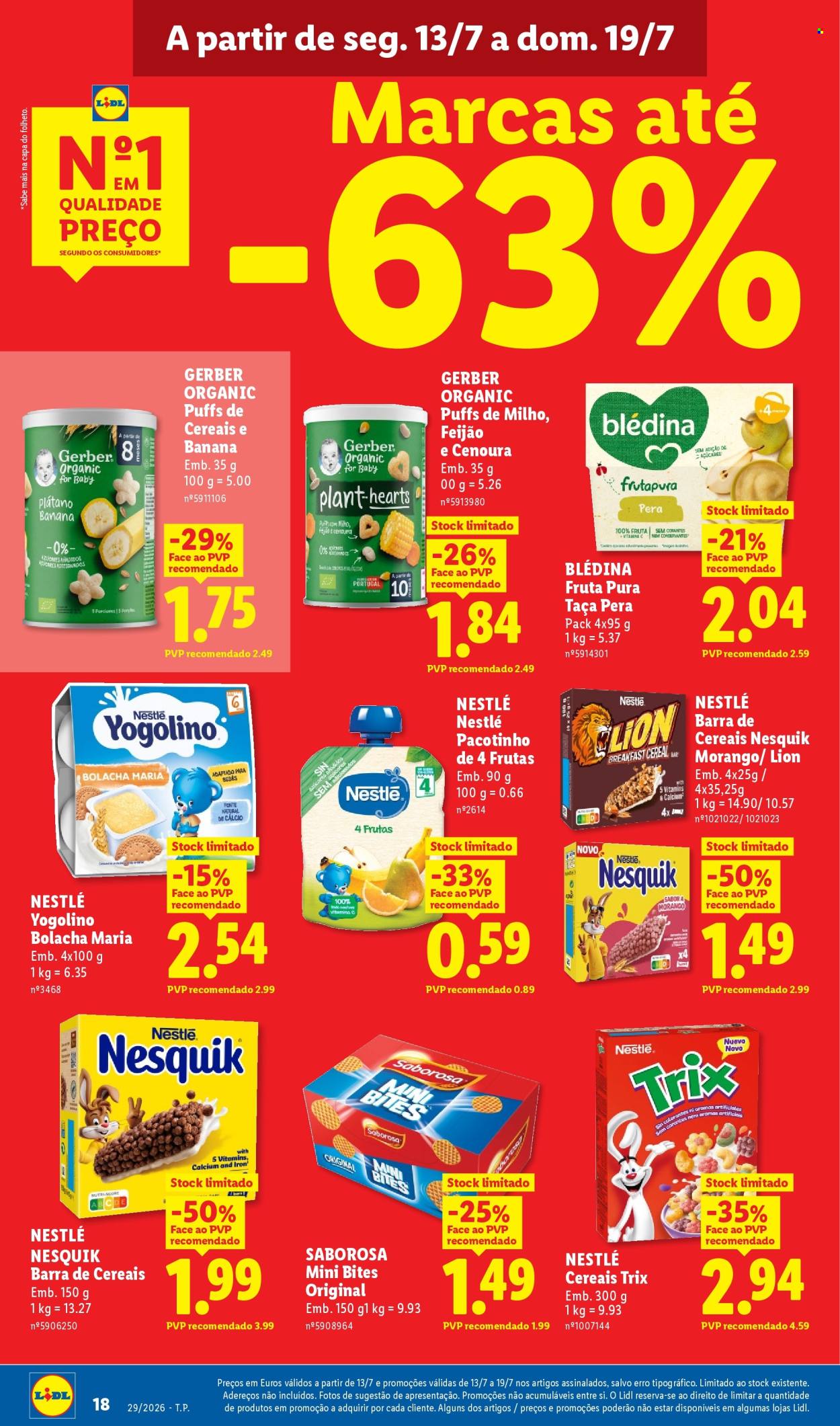 Folheto Lidl - 13.7.2026 - 19.7.2026. Página 18