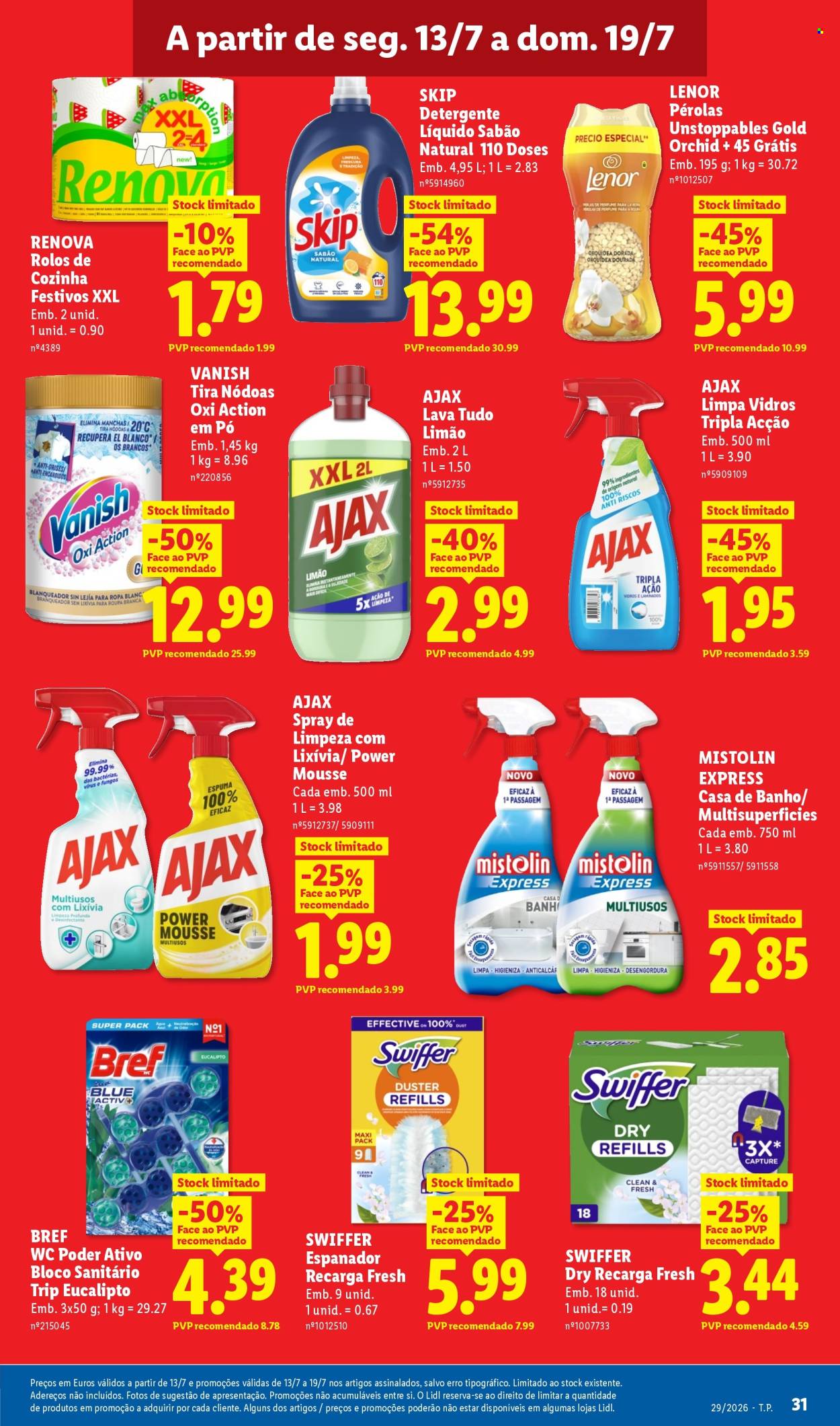 Folheto Lidl - 13.7.2026 - 19.7.2026. Página 31