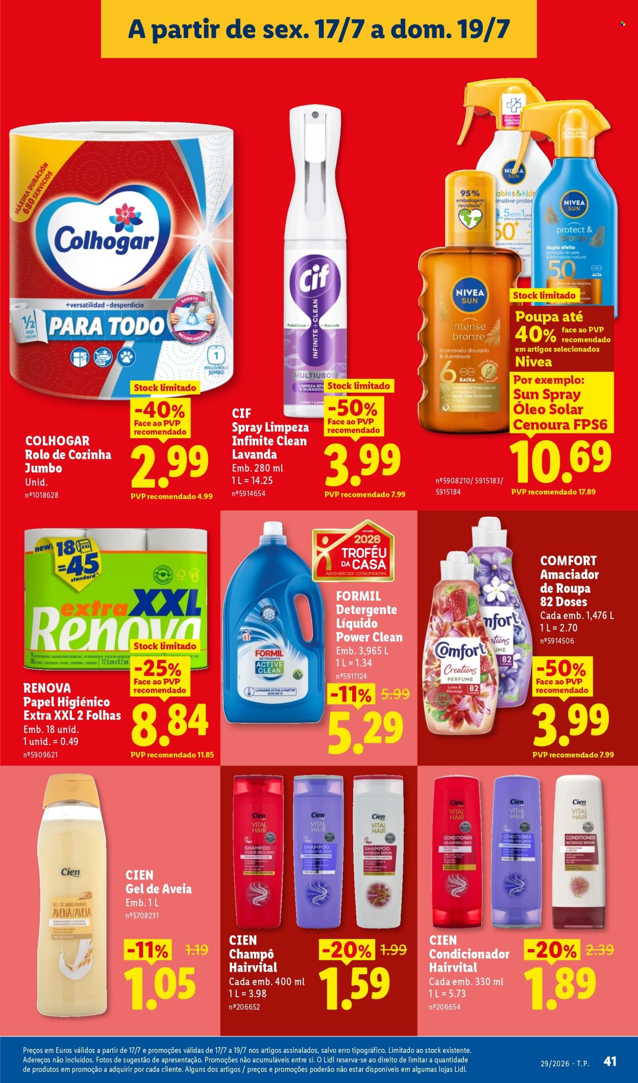 Folheto Lidl - 13.7.2026 - 19.7.2026. Página 41